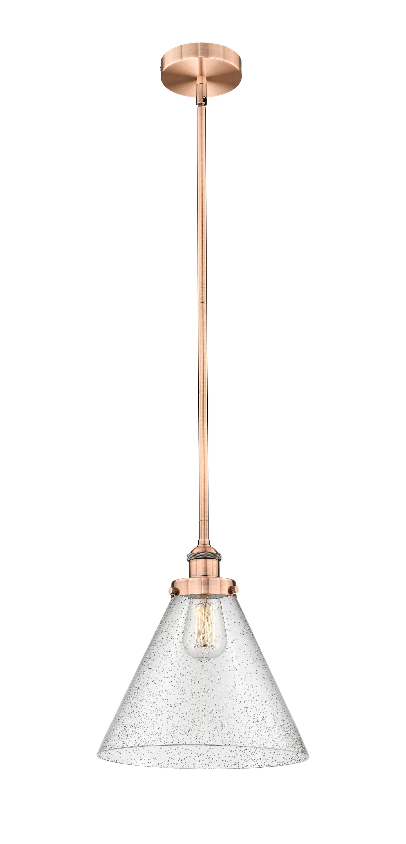 Edison Mini Pendant Cast Brass Finish