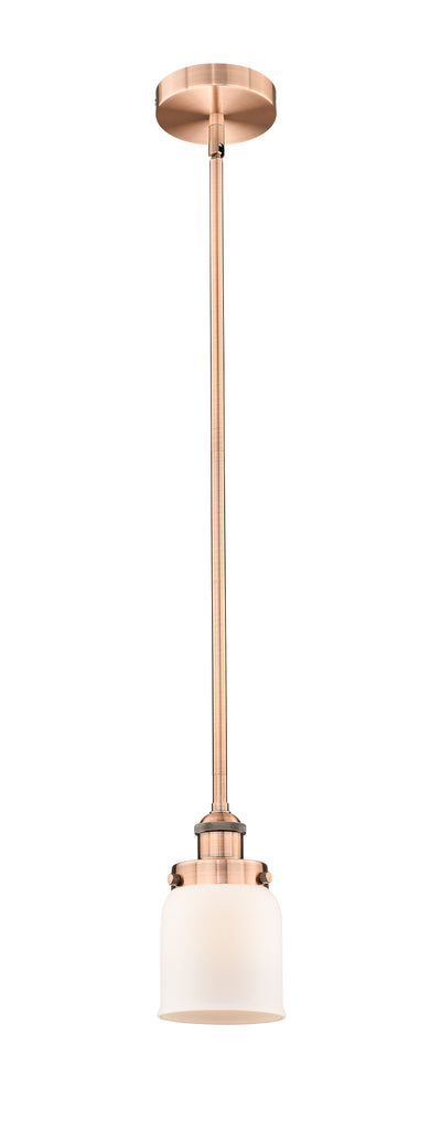 Edison Mini Pendant Antique Brass Finish