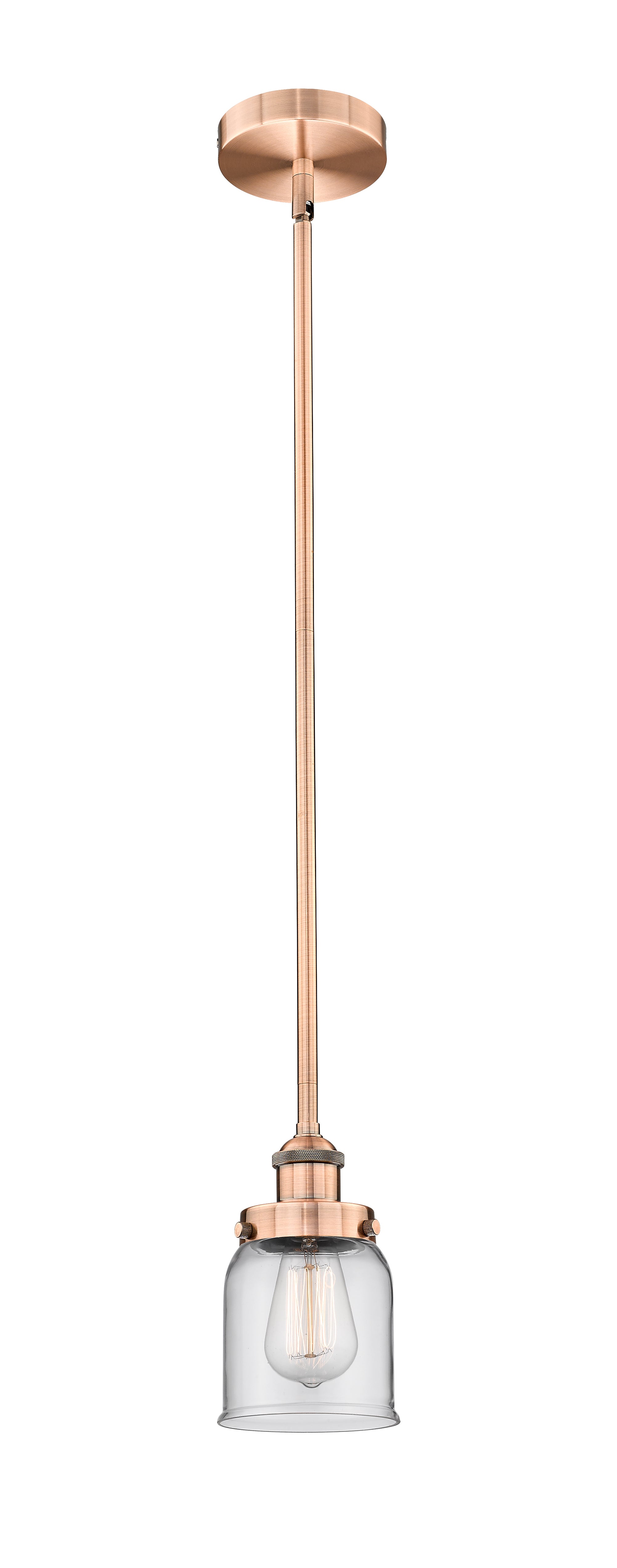 Edison Mini Pendant Antique Brass