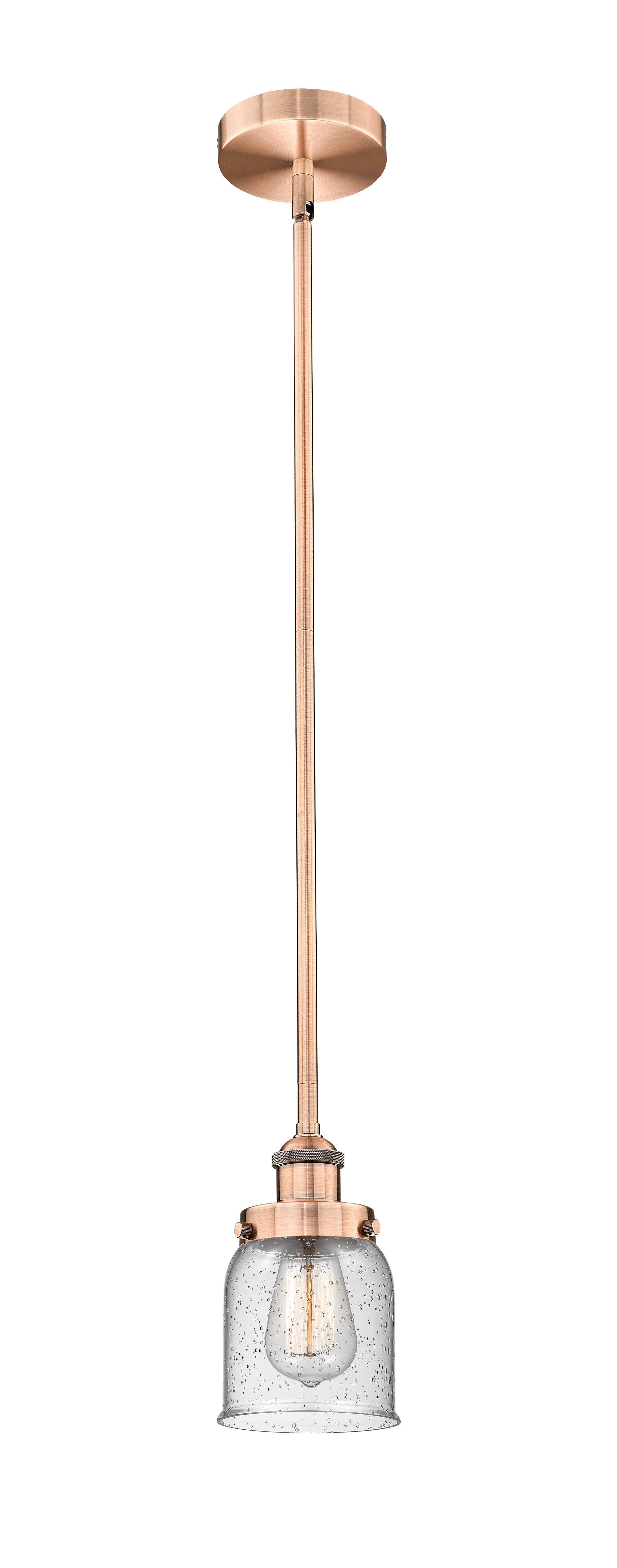 Edison Mini Pendant Antique Brass