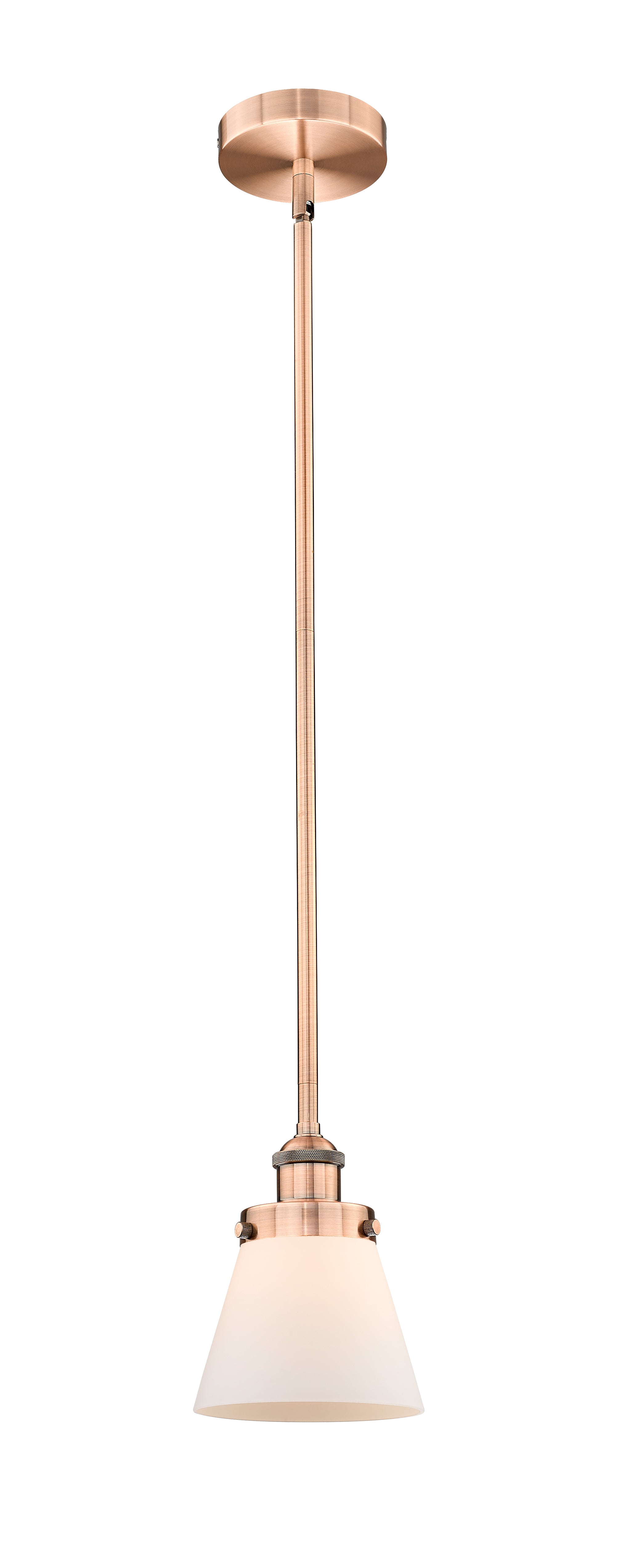 Edison Mini Pendant Antique Brass Finish