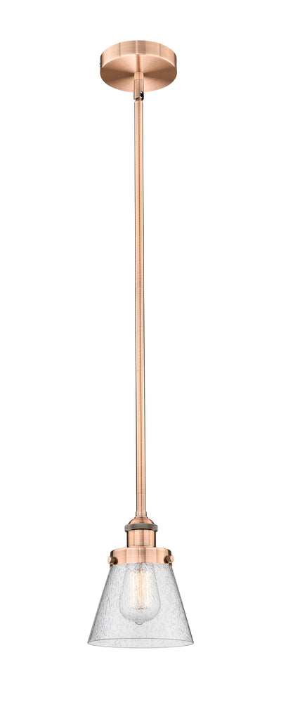 Edison Mini Pendant Antique Brass Finish