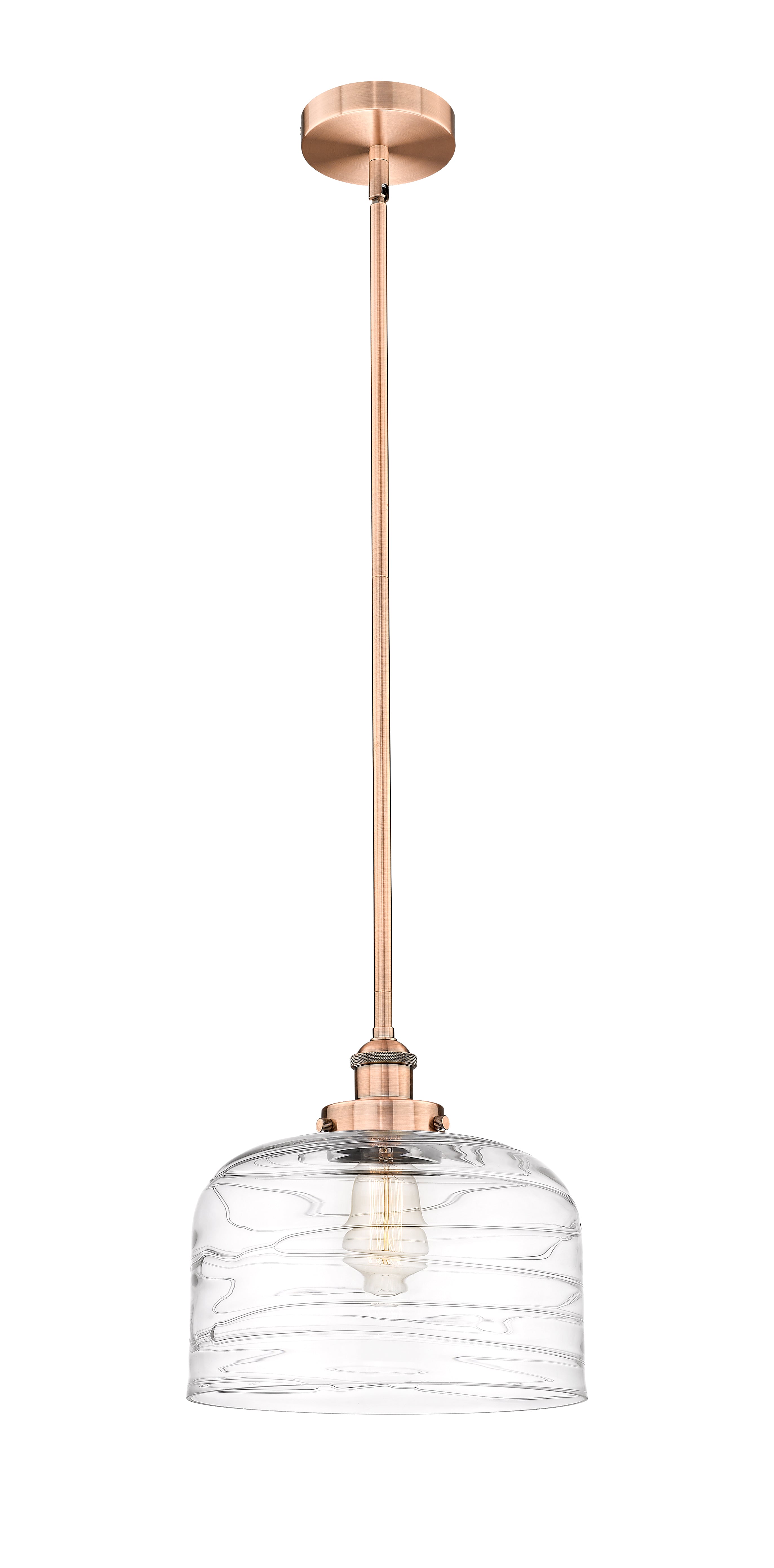Edison Mini Pendant Antique Brass Finish