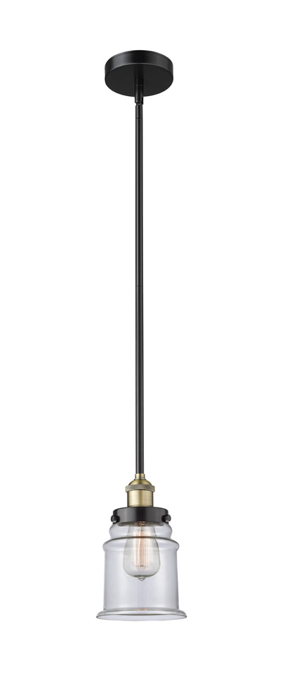 Edison Mini Pendant Antique Brass 6 Inch