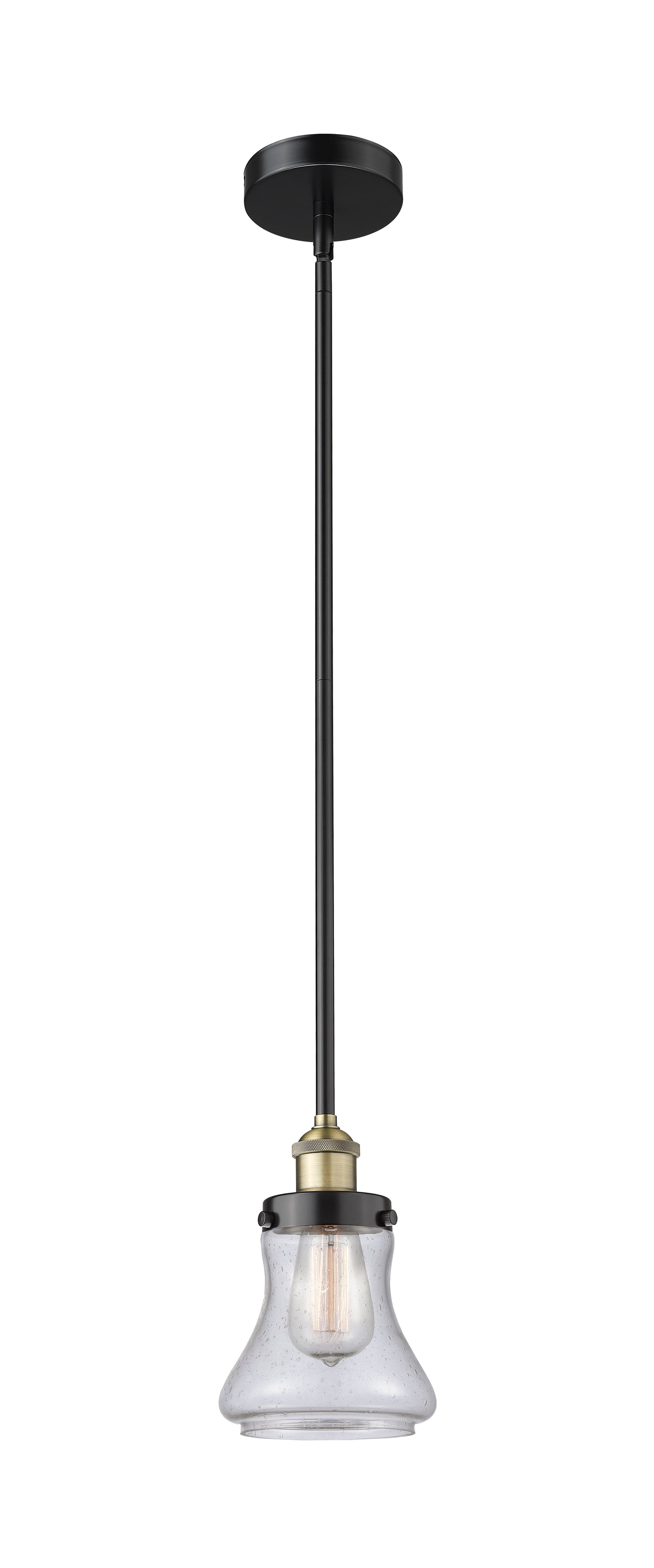 Edison Mini Pendant Cast Brass 6.125 Inch