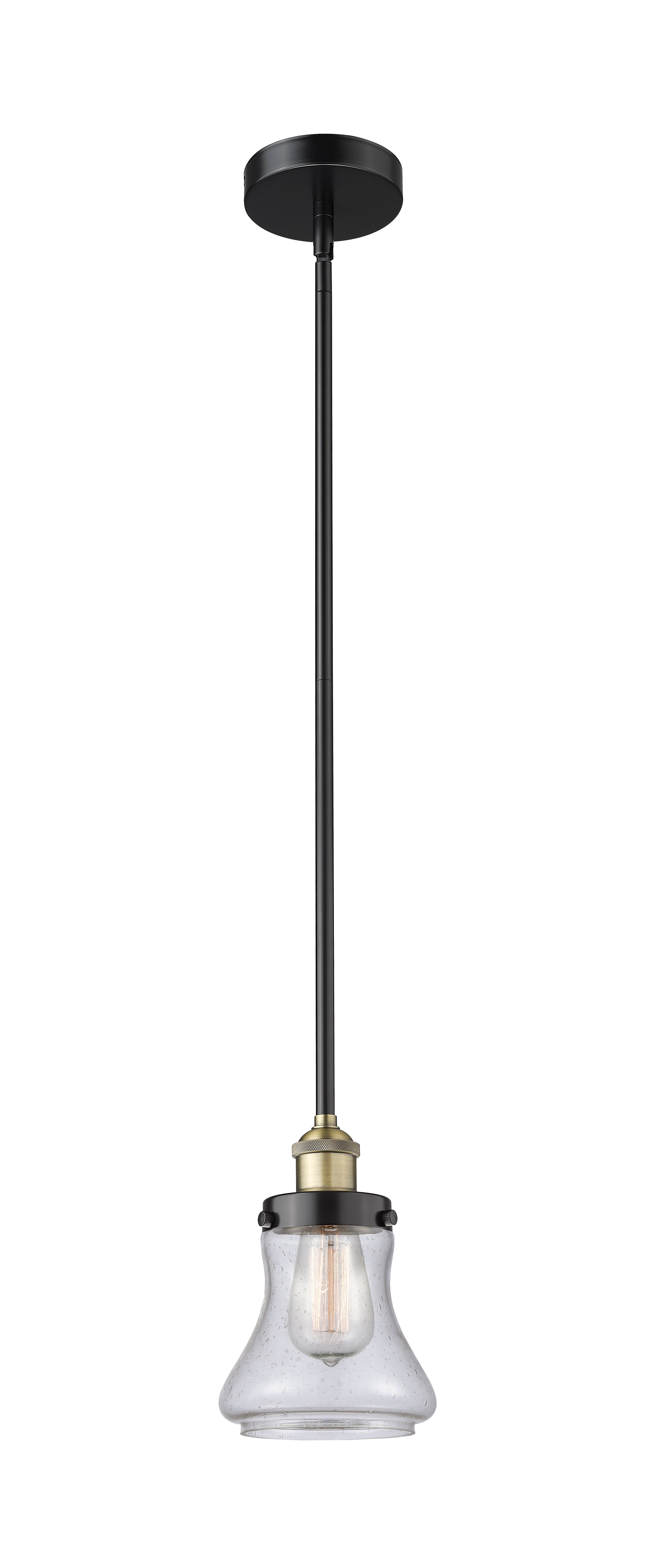 Edison Mini Pendant Cast Brass 6.125 Inch