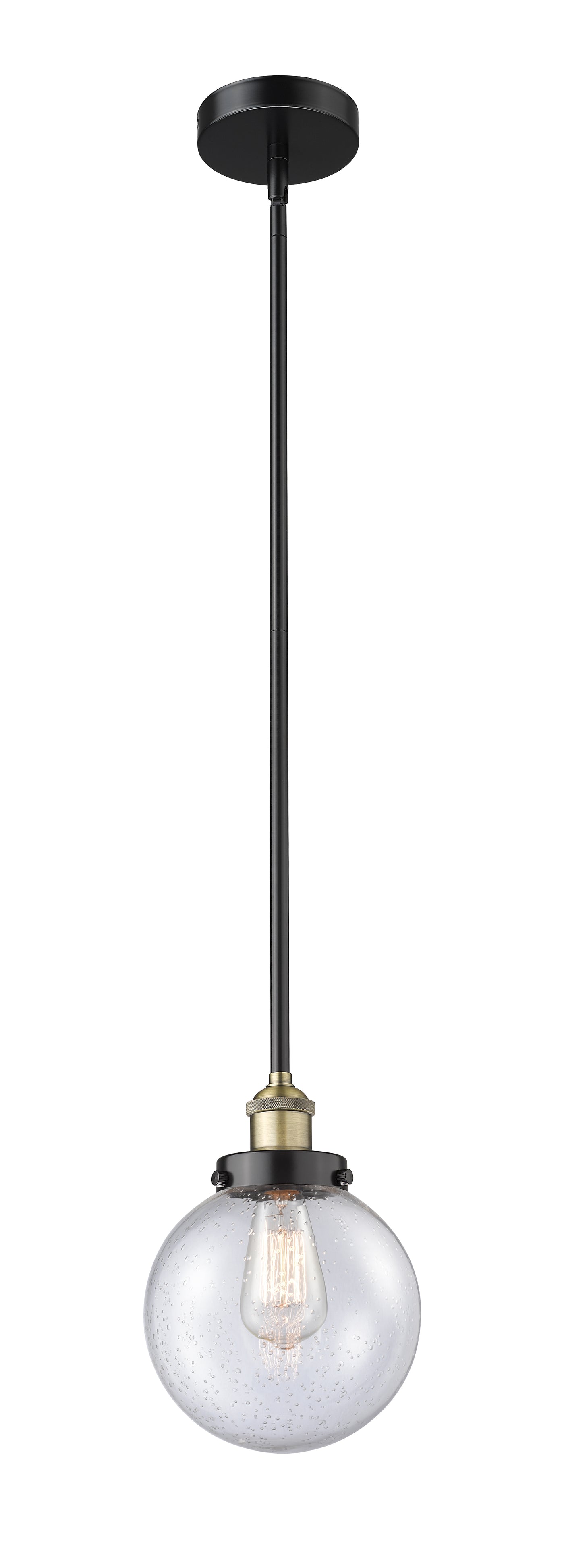 Edison Mini Pendant Brass Antique Finish