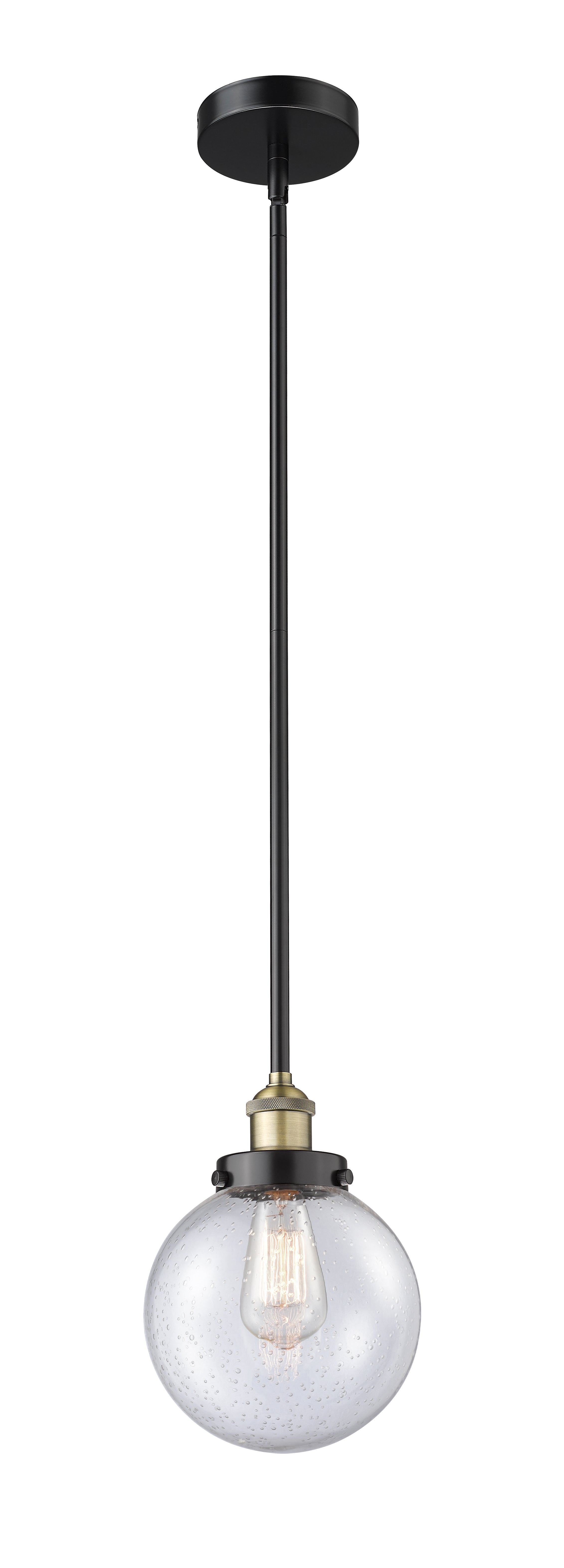 Edison Mini Pendant Brass Antique Finish