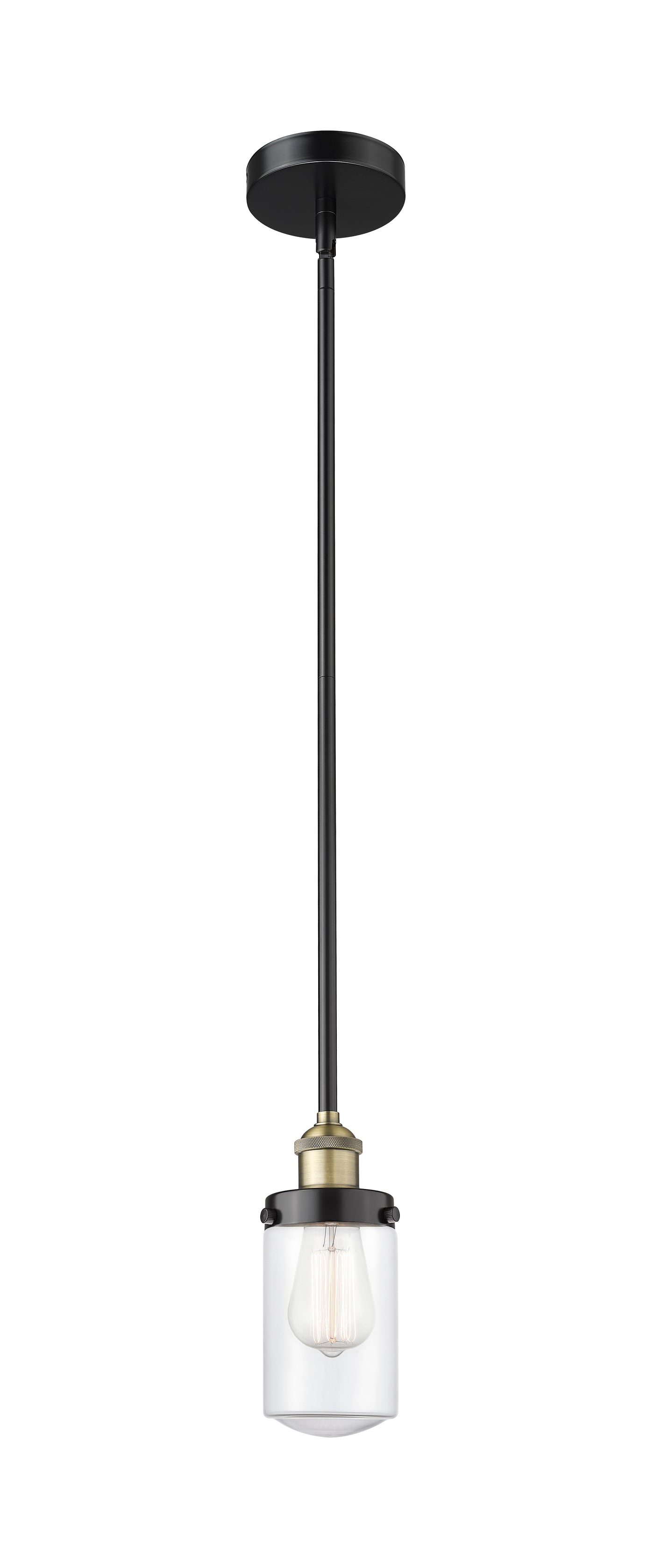 Edison Mini Pendant Antique Brass Finish