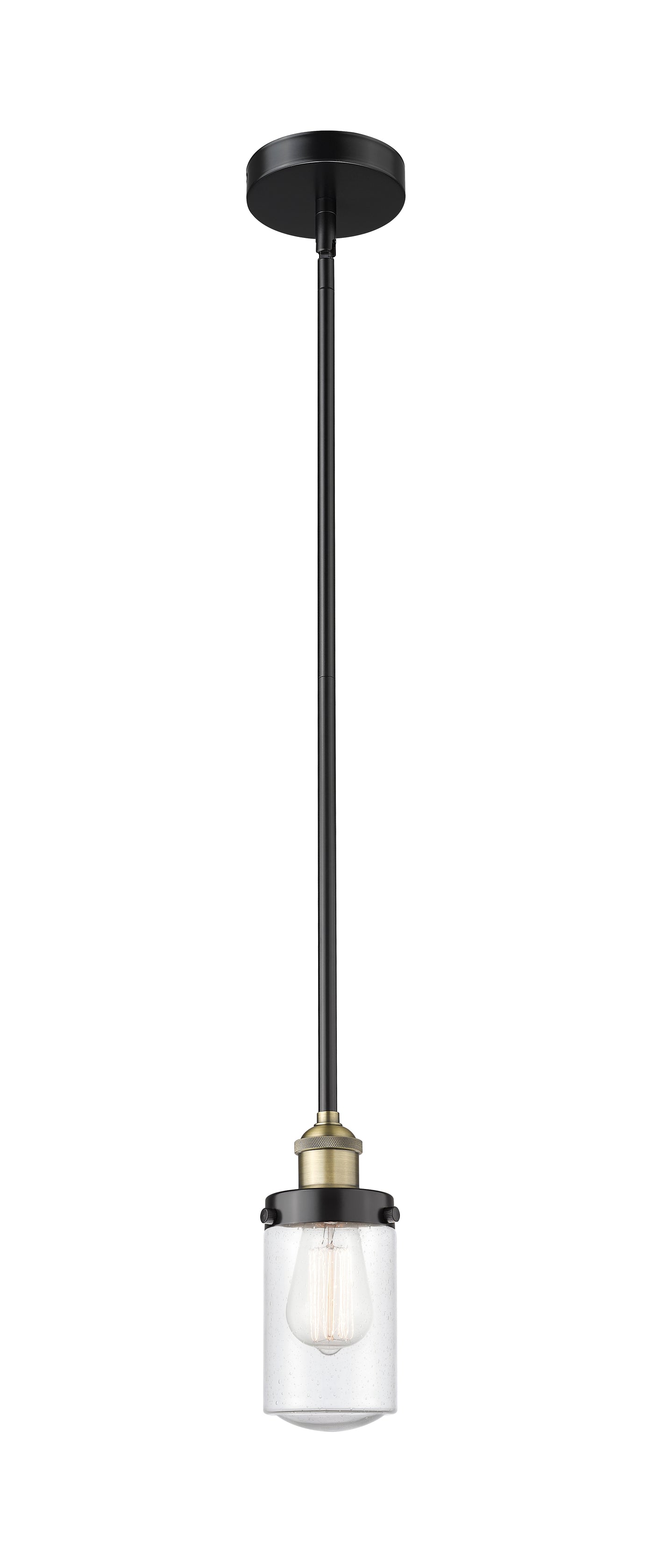 Edison Mini Pendant Antique Brass Finish