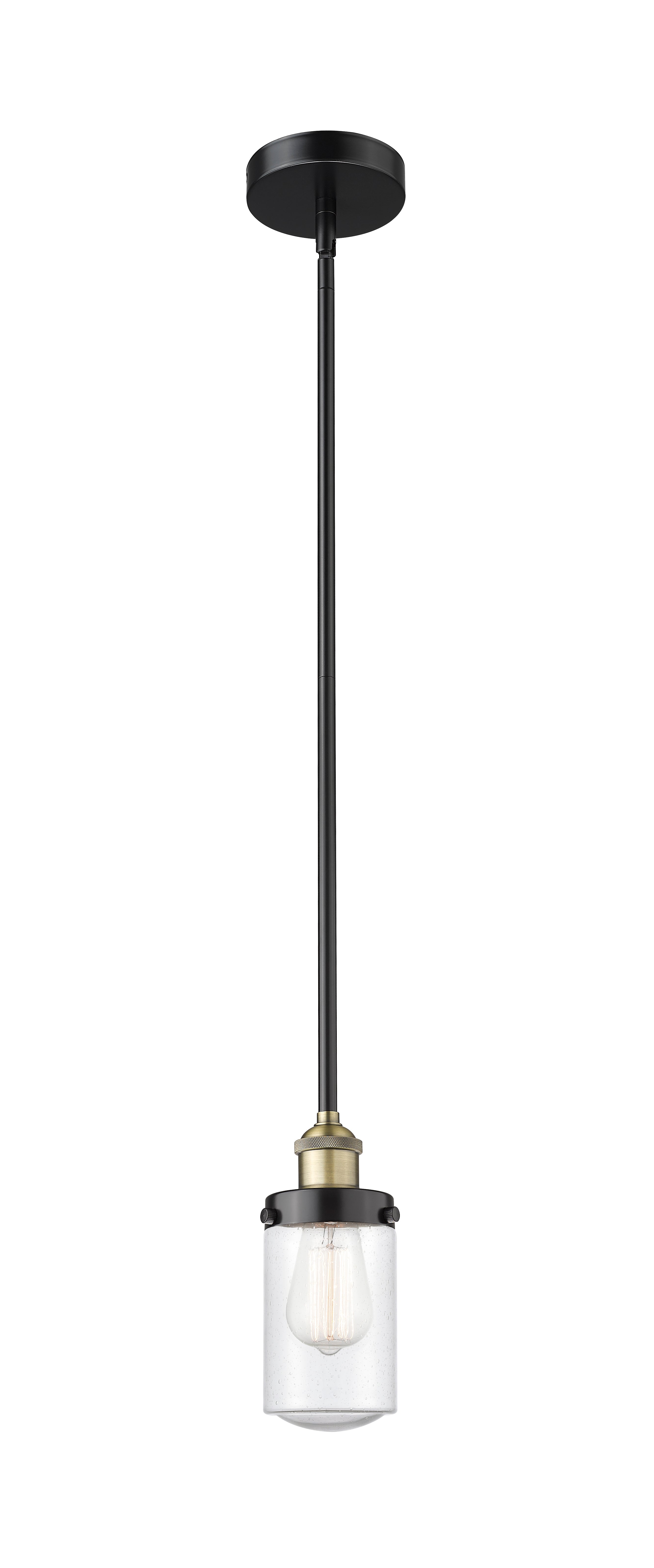 Edison Mini Pendant Antique Brass Finish