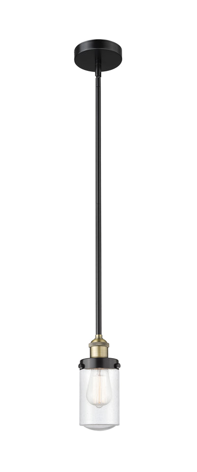Edison Mini Pendant Antique Brass Finish