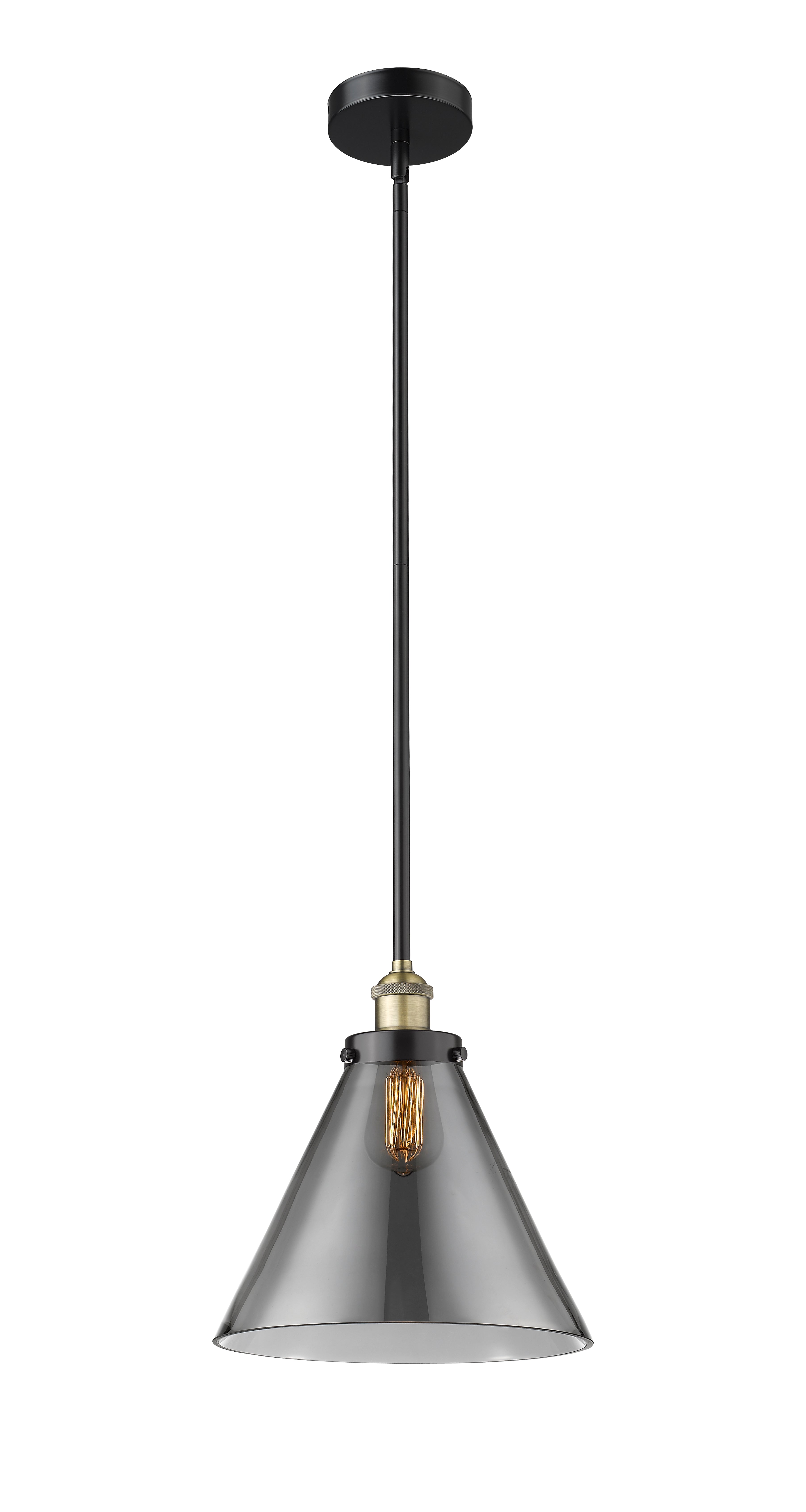 Edison Mini Pendant Cast Brass Finish