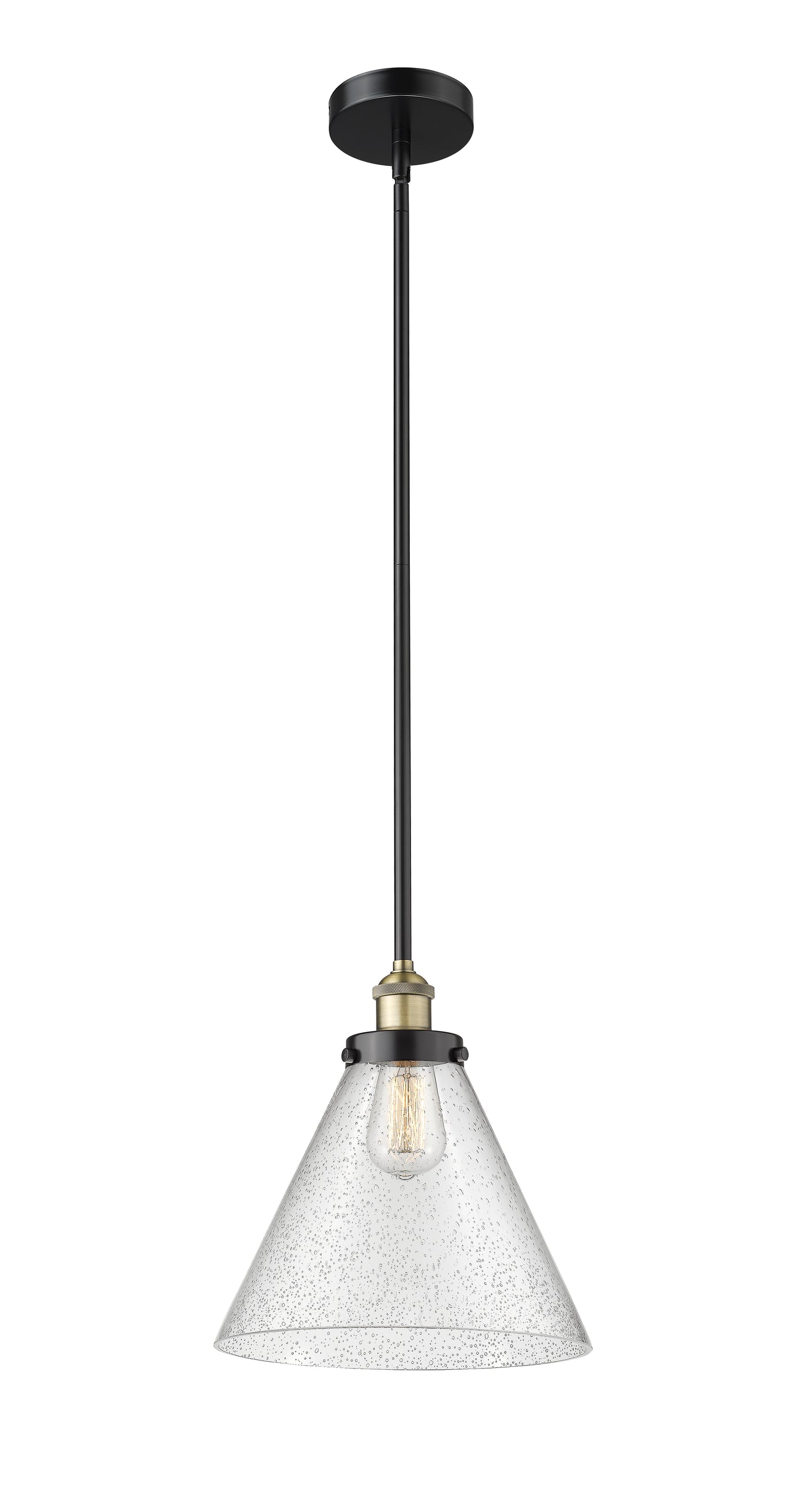 Edison Mini Pendant Cast Brass Finish