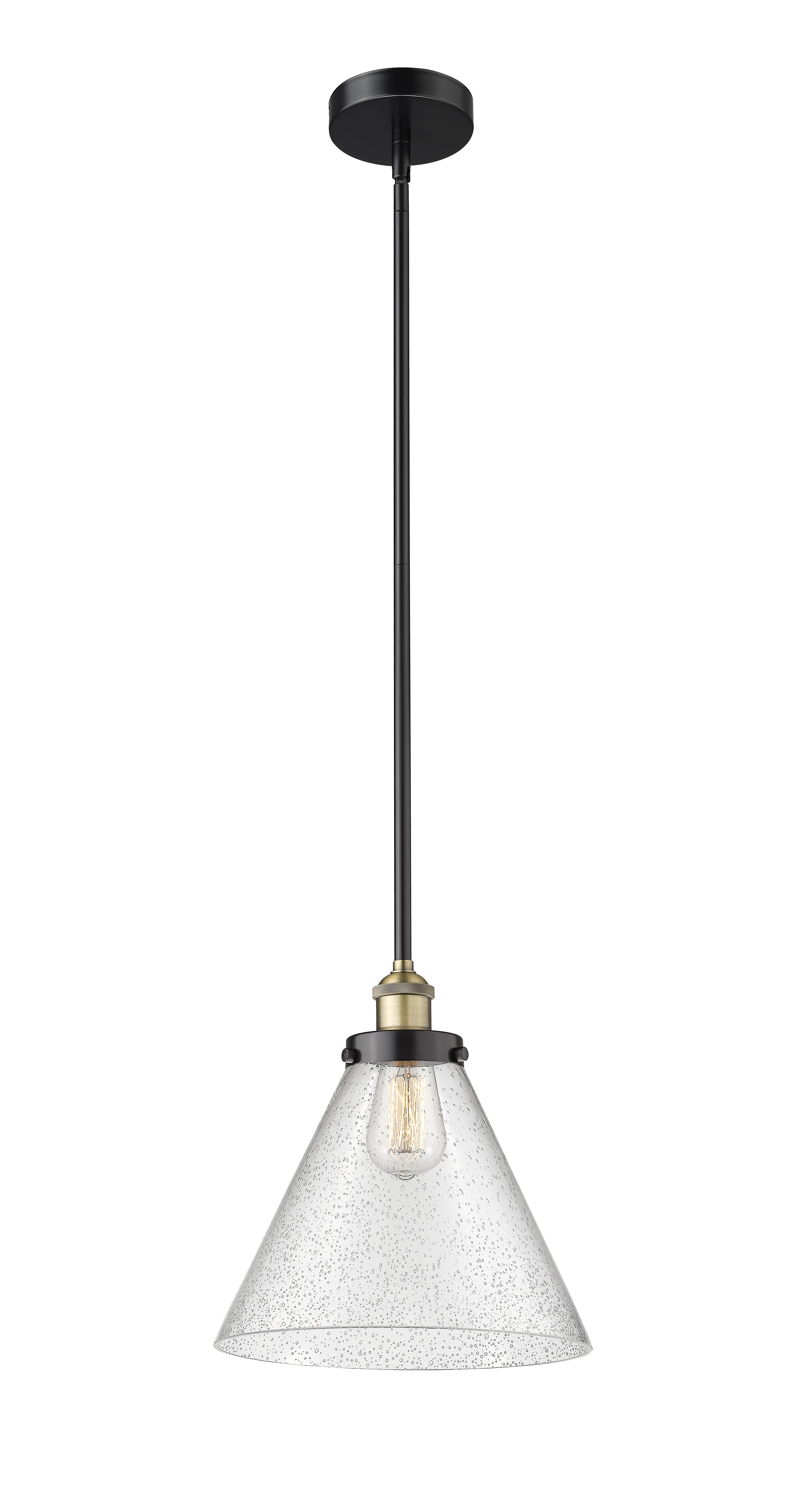 Edison Mini Pendant Cast Brass Finish