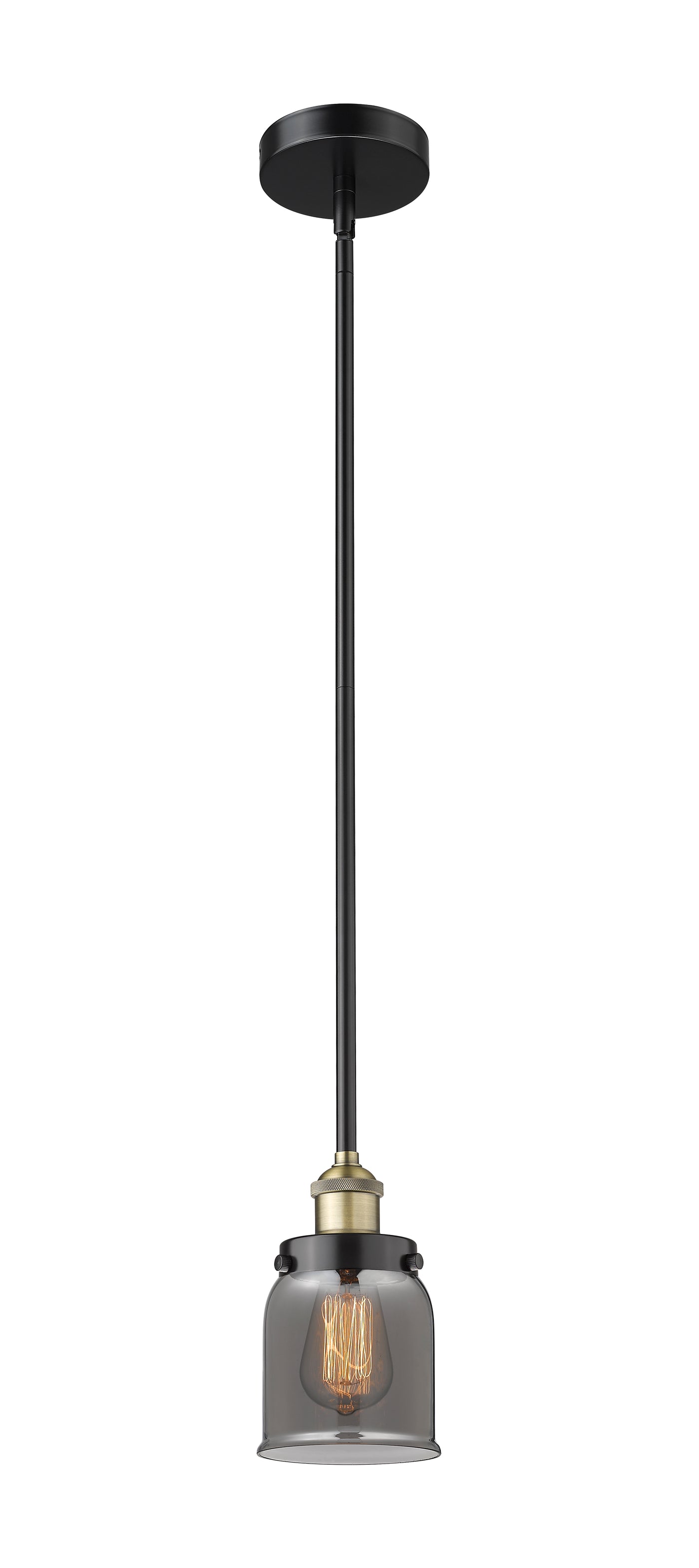 Edison Mini Pendant Antique Brass Finish