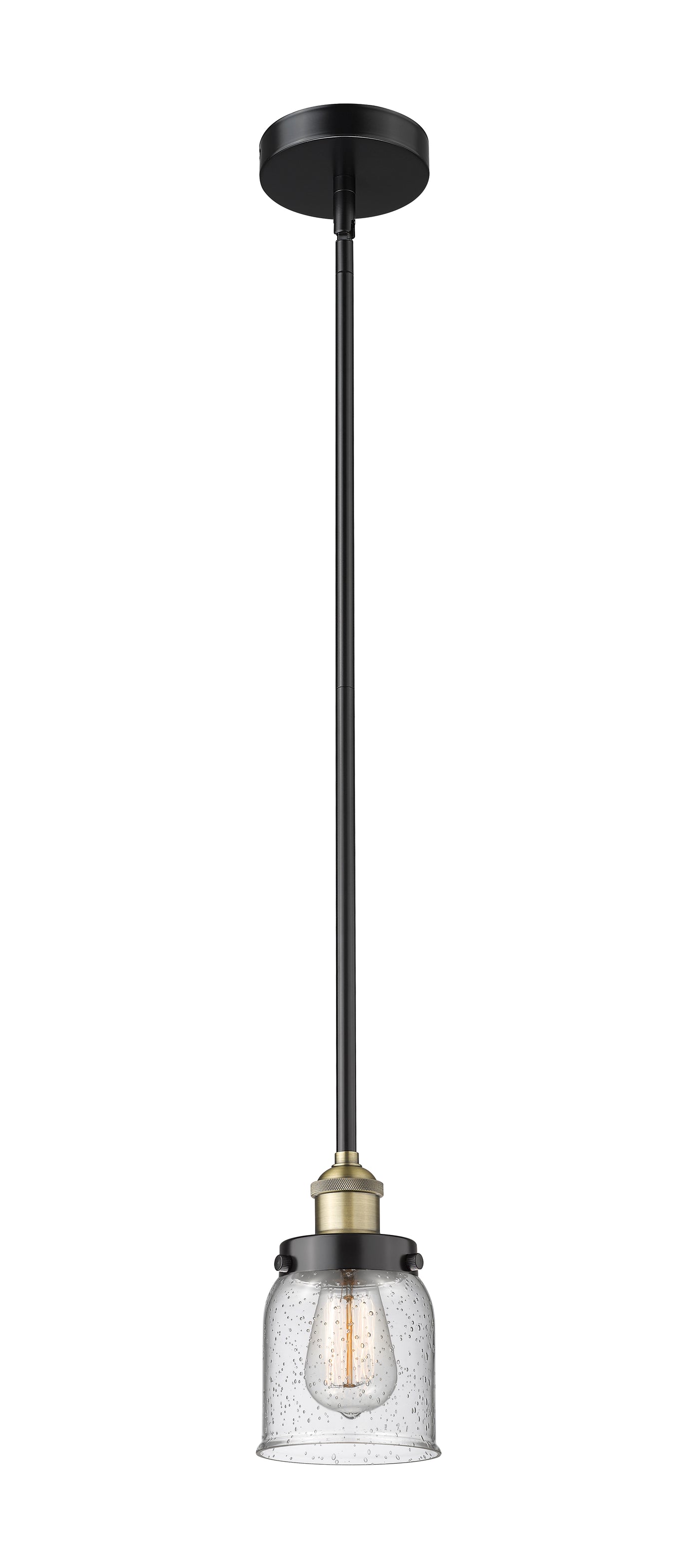 Edison Mini Pendant Antique Brass Finish