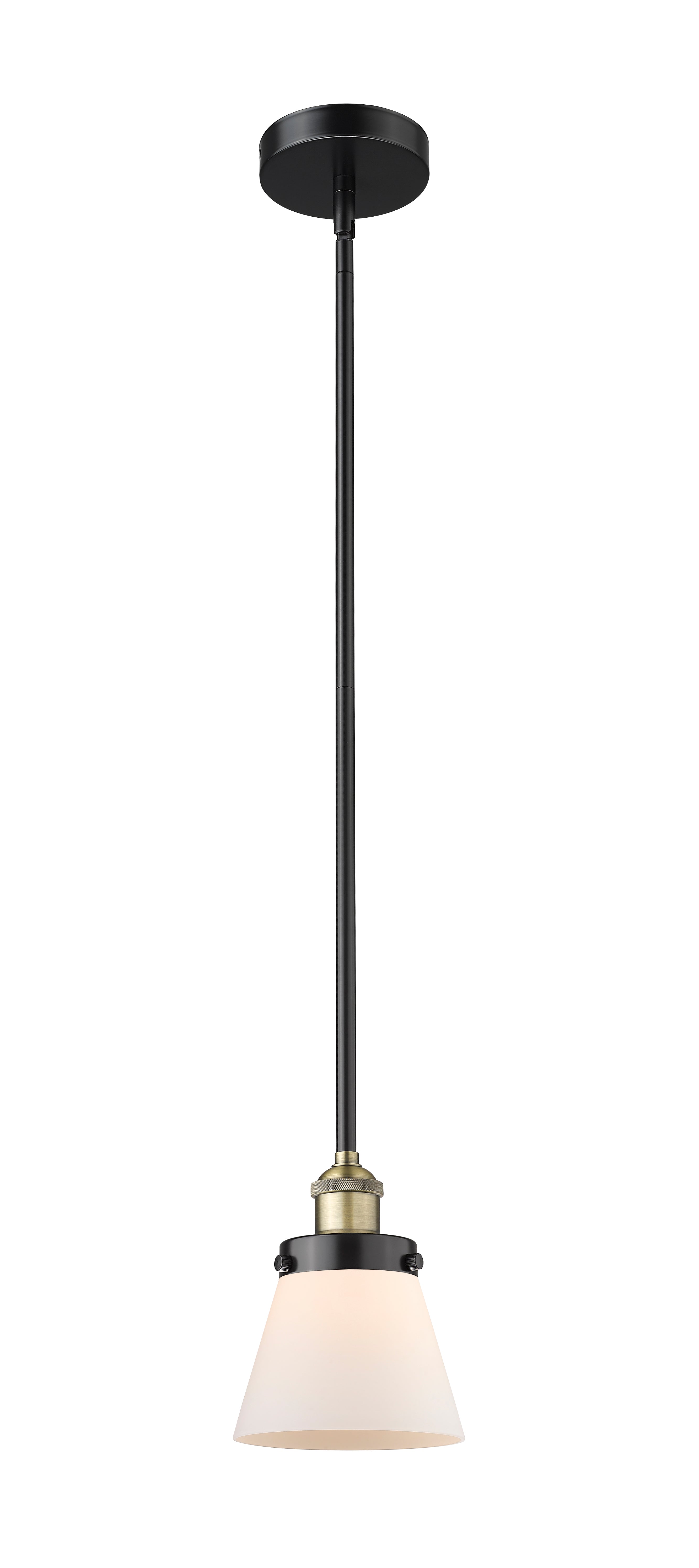 Edison Mini Pendant Antique Brass Finish