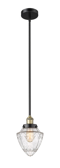 Edison Mini Pendant Black Antique Brass