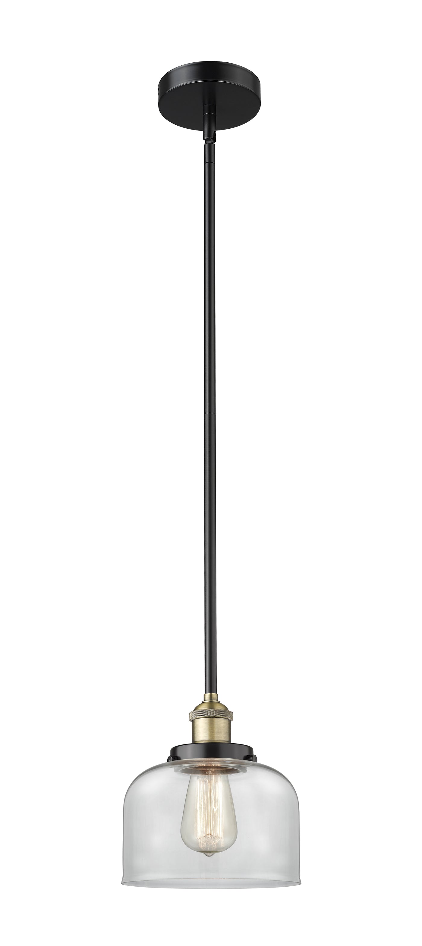 Edison Mini Pendant Antique Brass Finish