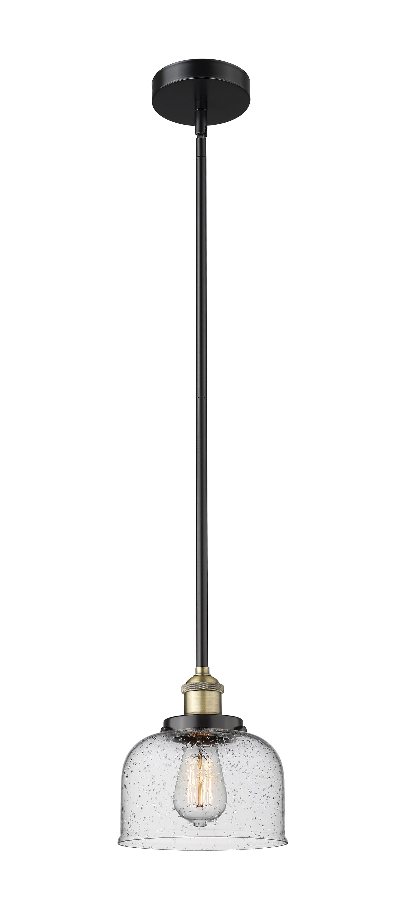 Edison Mini Pendant Antique Brass Finish