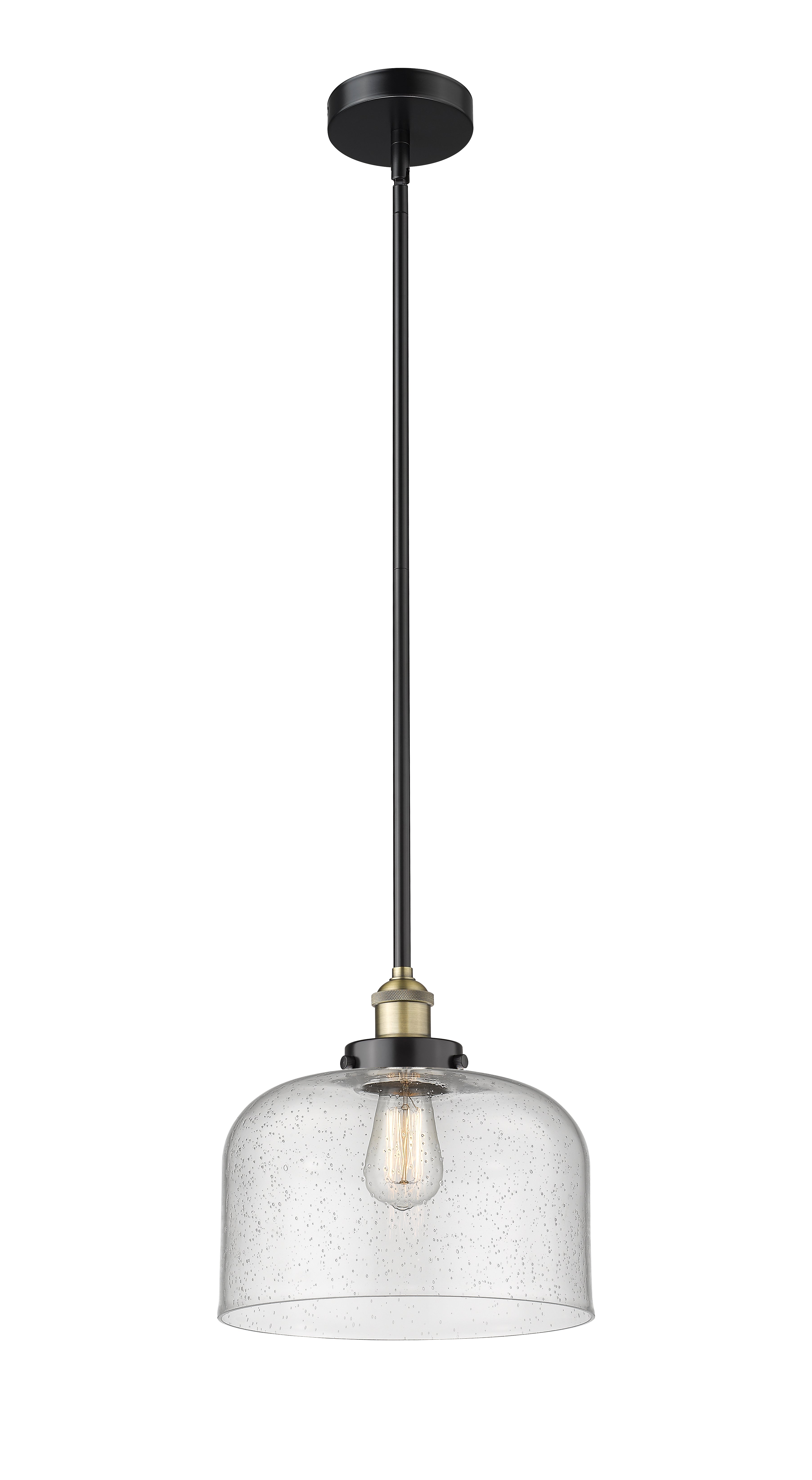 Edison Mini Pendant Antique Brass Finish