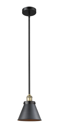 Edison Mini Pendant Black Antique Brass