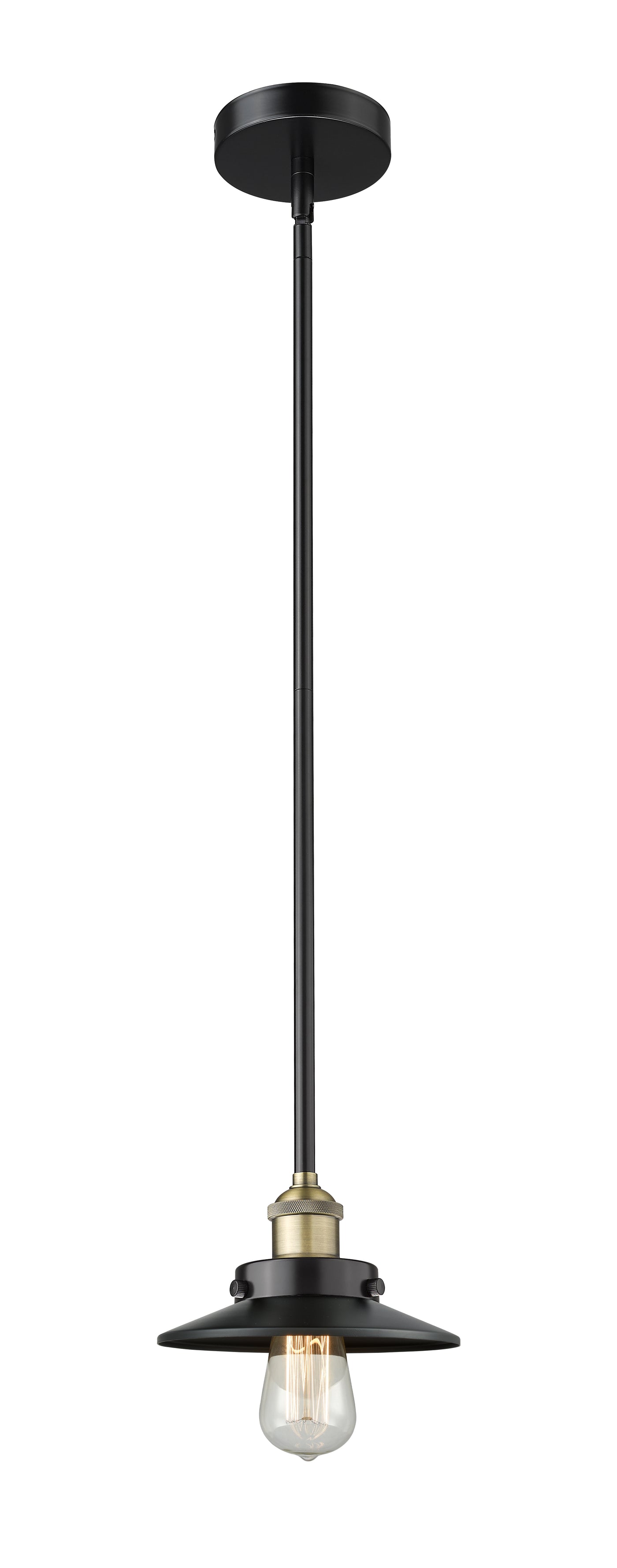 Edison Mini Pendant Cast Brass Finish