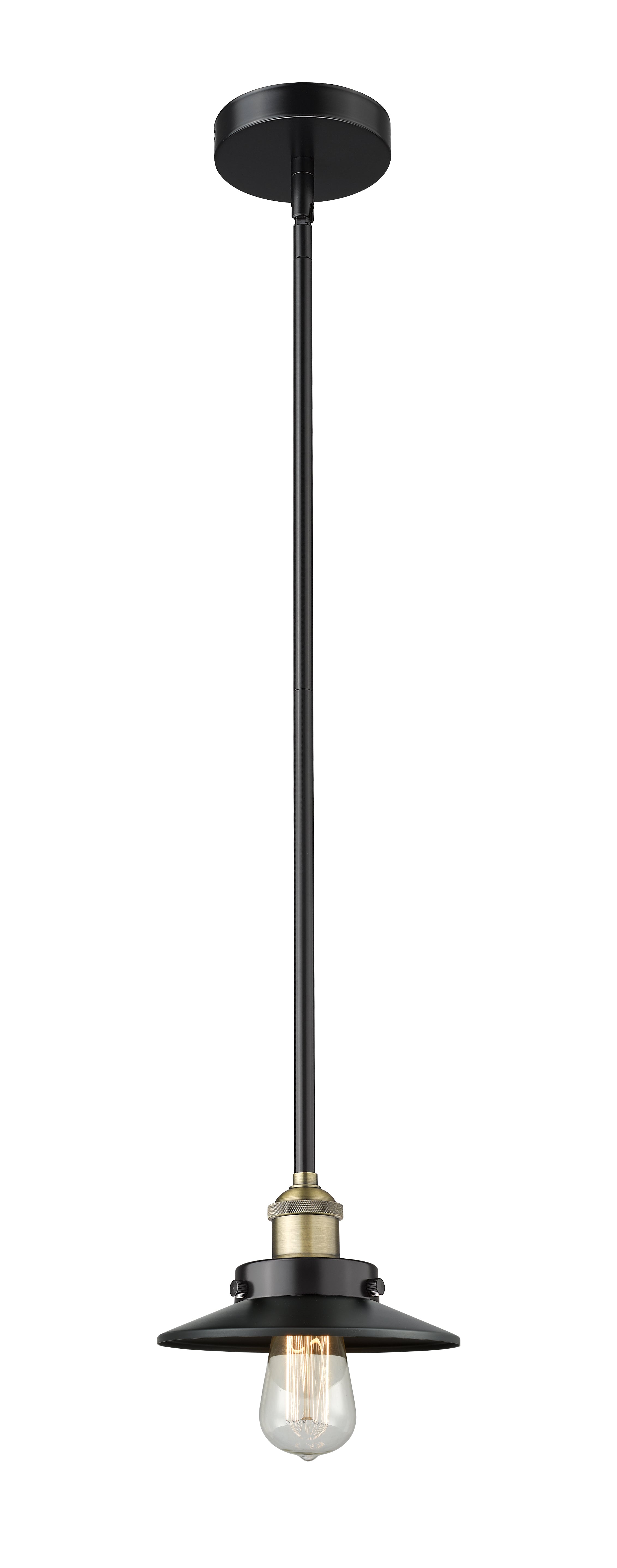 Edison Mini Pendant Cast Brass Finish