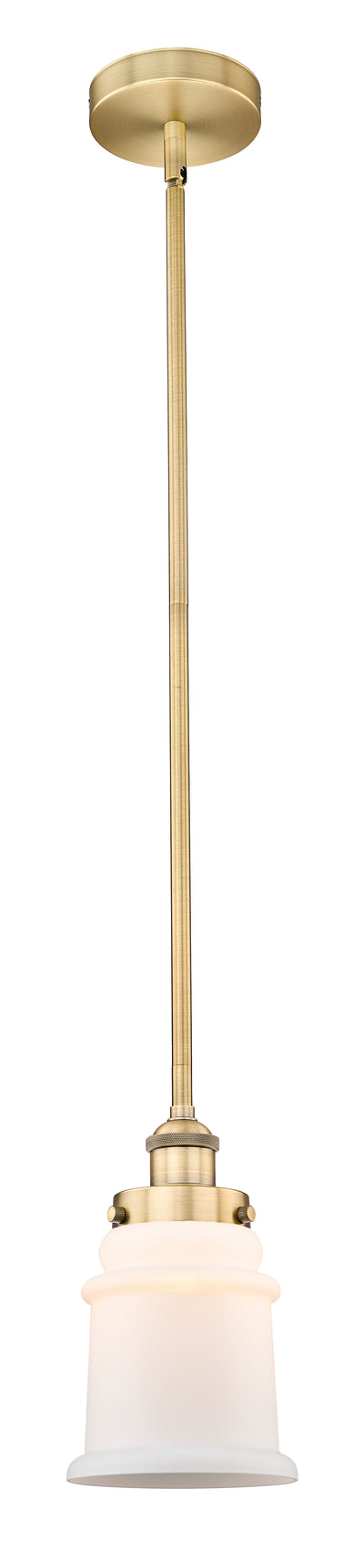 Edison Mini Pendant Antique Brass Finish