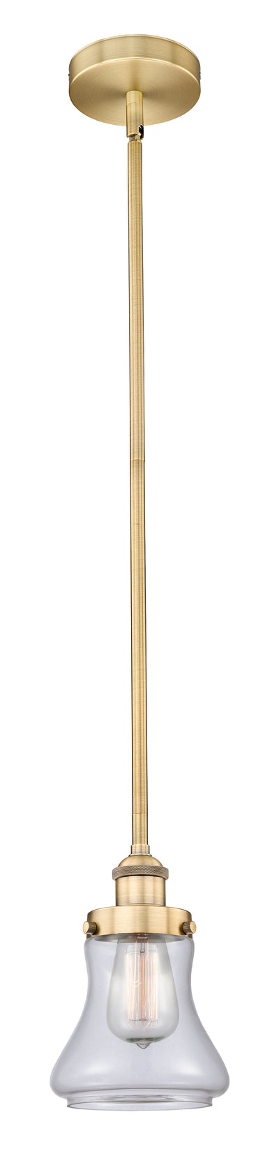 Edison Mini Pendant Antique Brass Finish
