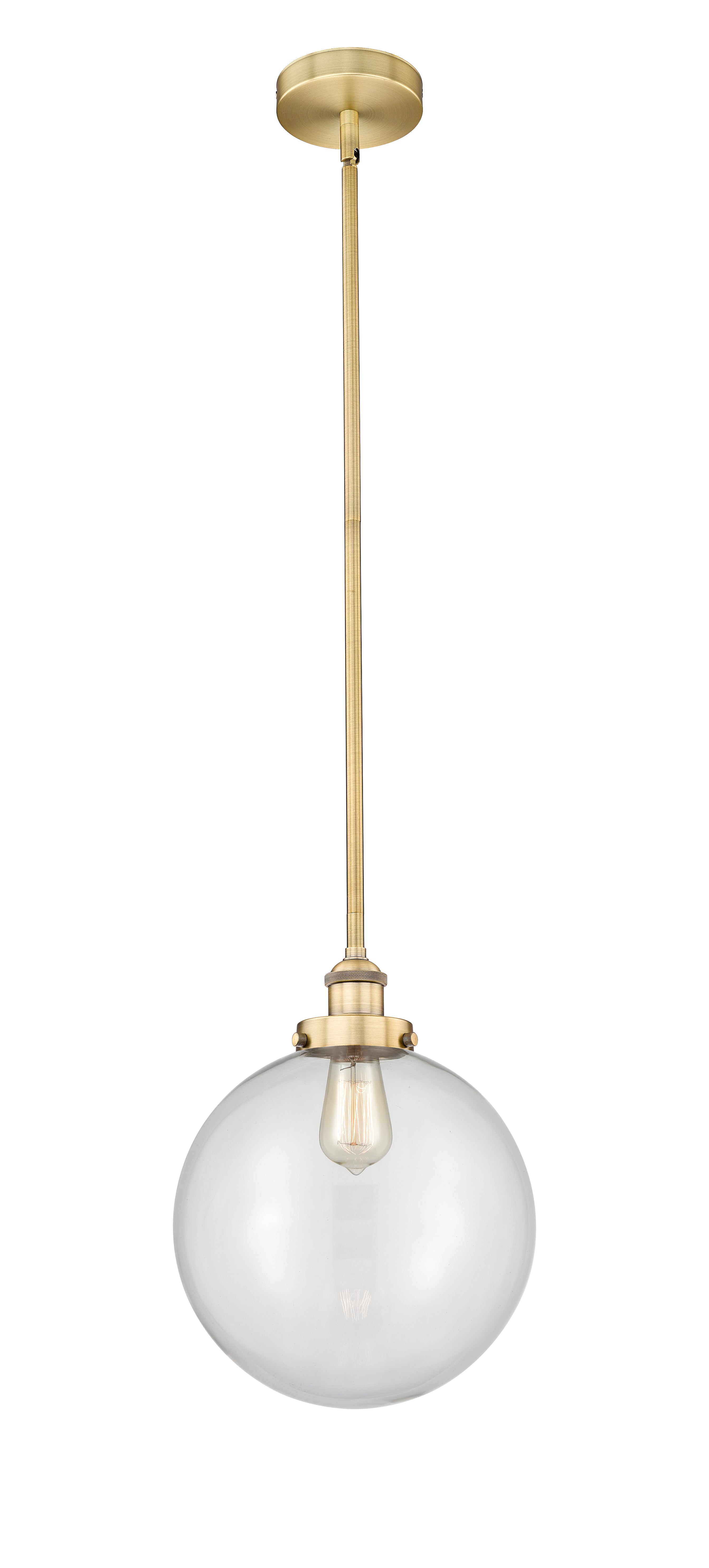 Edison Mini Pendant Cast Brass Antique Brass