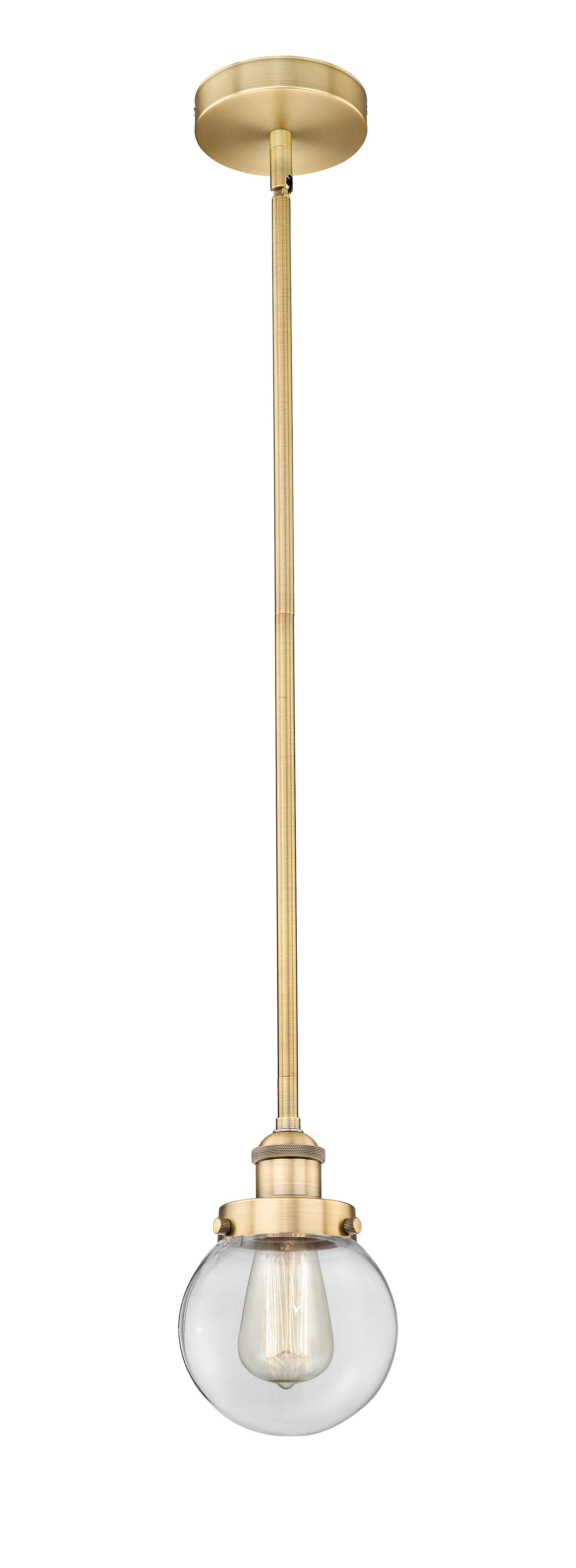 Edison Mini Pendant Antique Brass