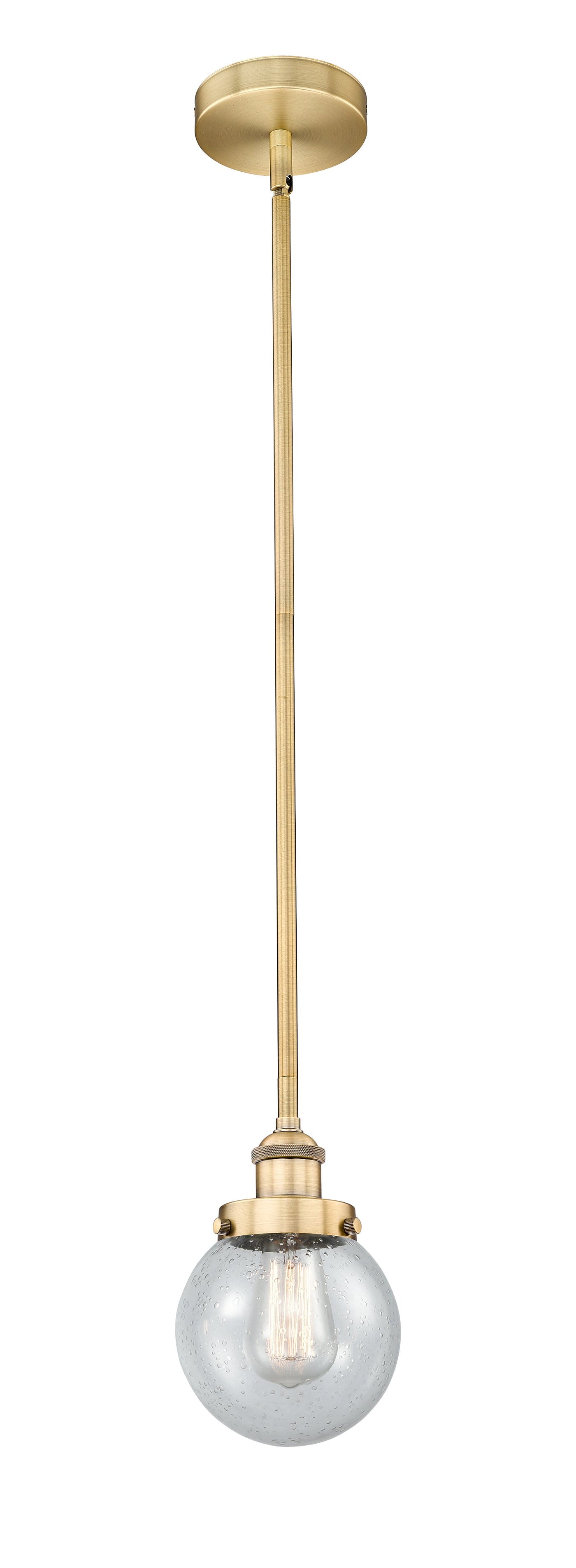 Edison Mini Pendant Antique Brass