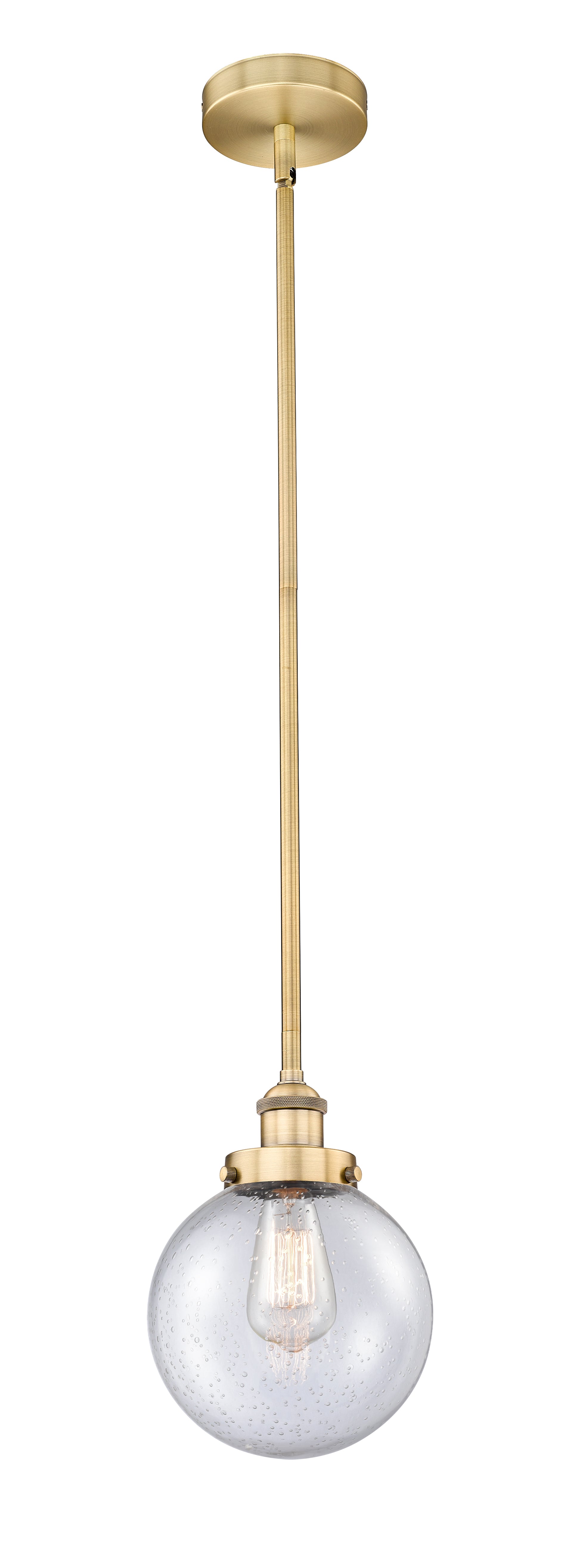 Edison Mini Pendant Brass Antique Finish