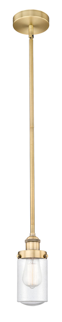 Edison Mini Pendant Antique Brass Finish