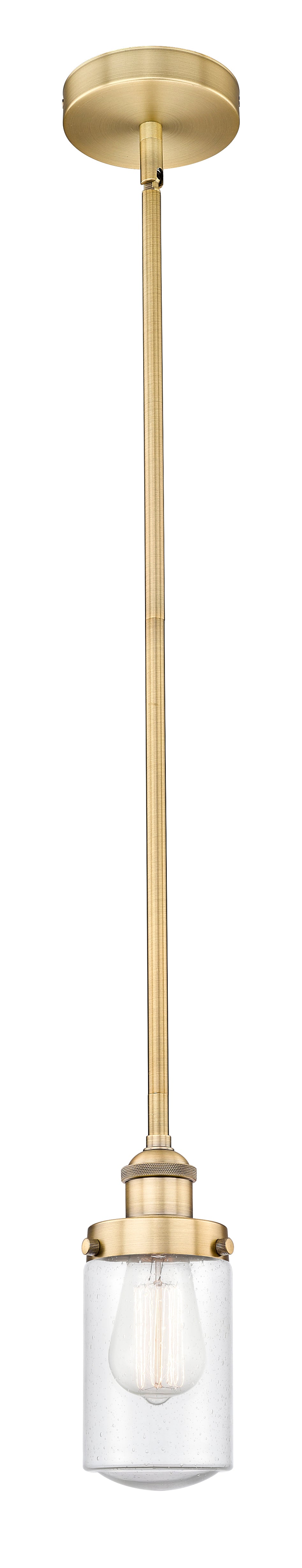 Edison Mini Pendant Antique Brass Finish
