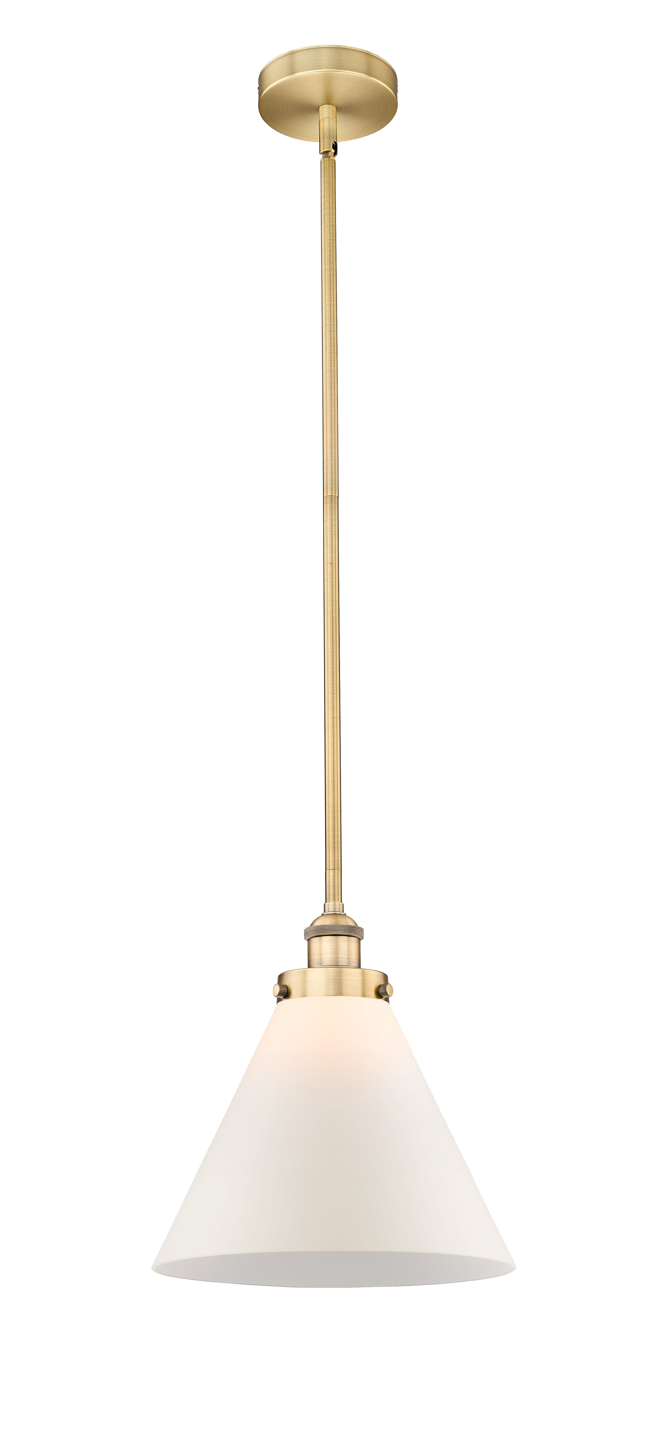 Edison Mini Pendant Cast Brass Finish