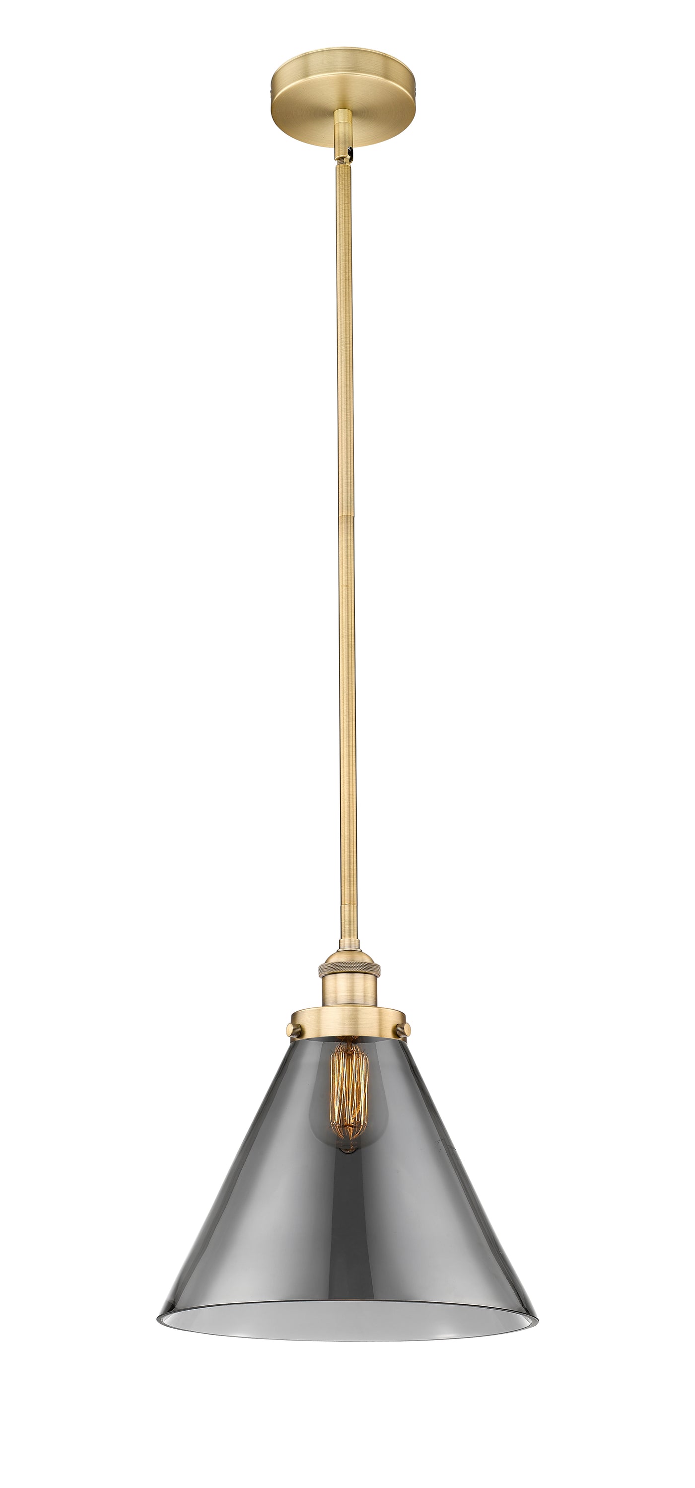 Edison Mini Pendant Cast Brass Finish
