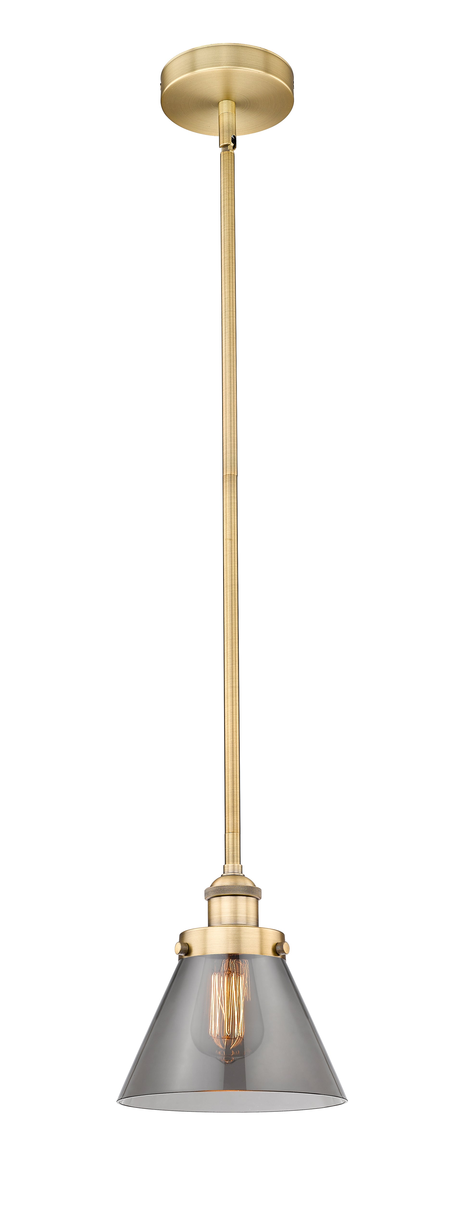 Edison Mini Pendant Cast Brass Dimmable