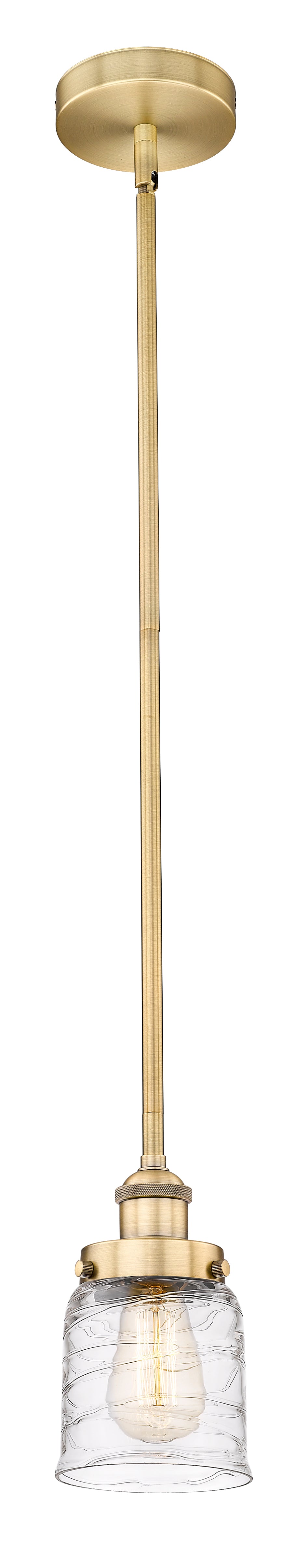 Edison Mini Pendant Antique Brass Finish