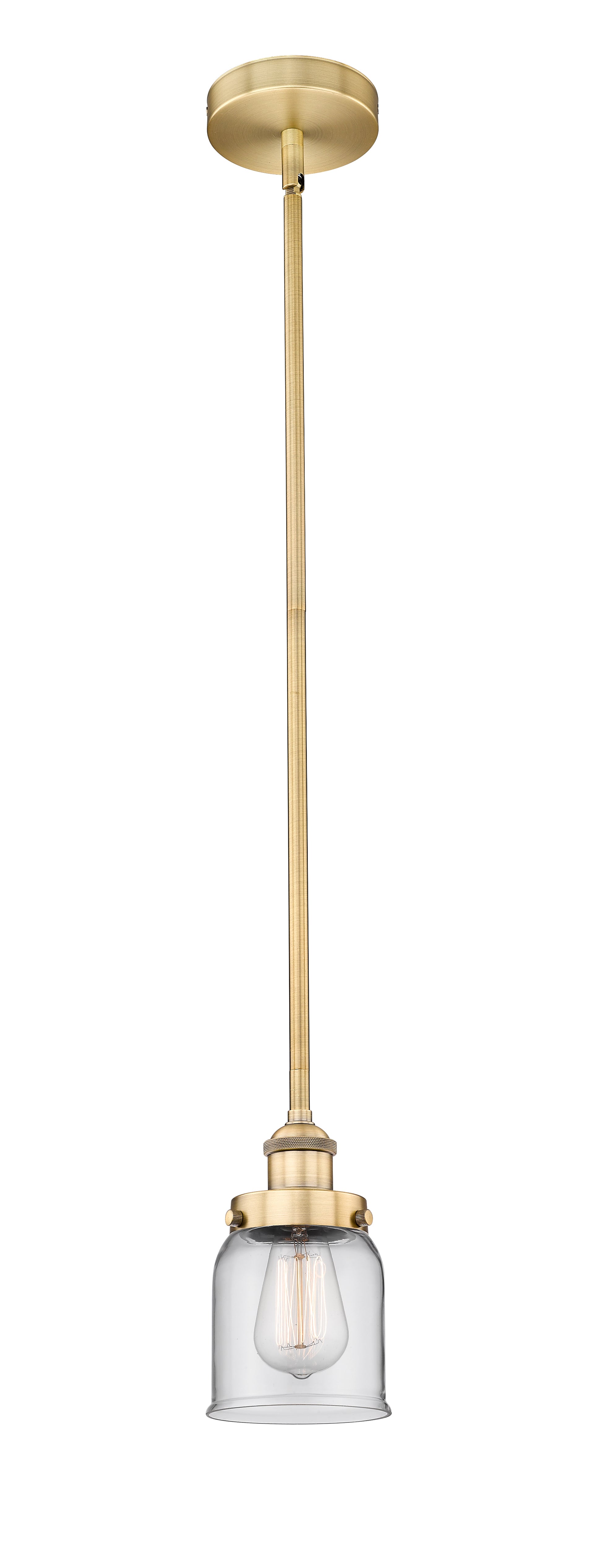 Edison Mini Pendant Antique Brass