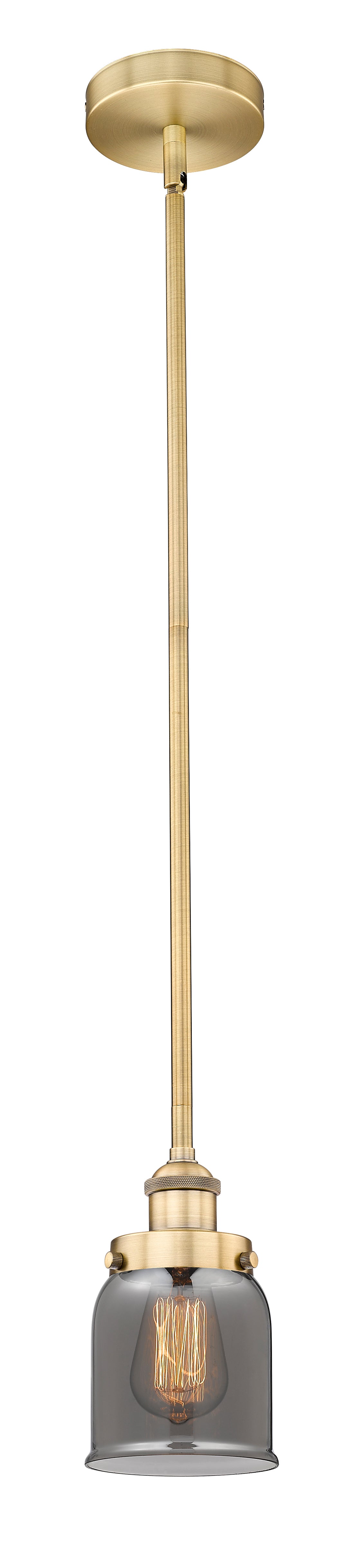 Edison Mini Pendant Antique Brass Finish
