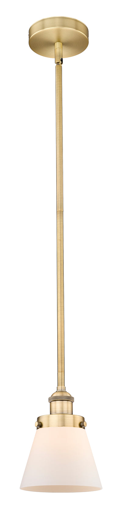 Edison Mini Pendant Antique Brass Finish