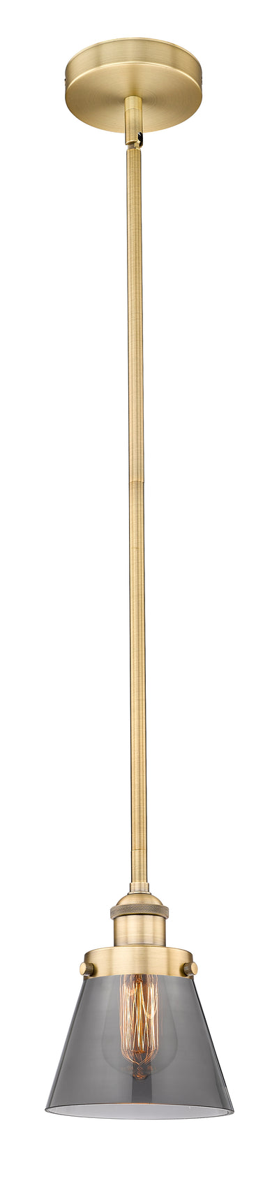 Edison Mini Pendant Antique Brass Finish