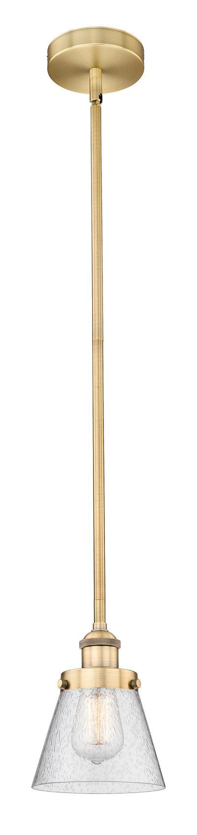 Edison Mini Pendant Antique Brass Finish