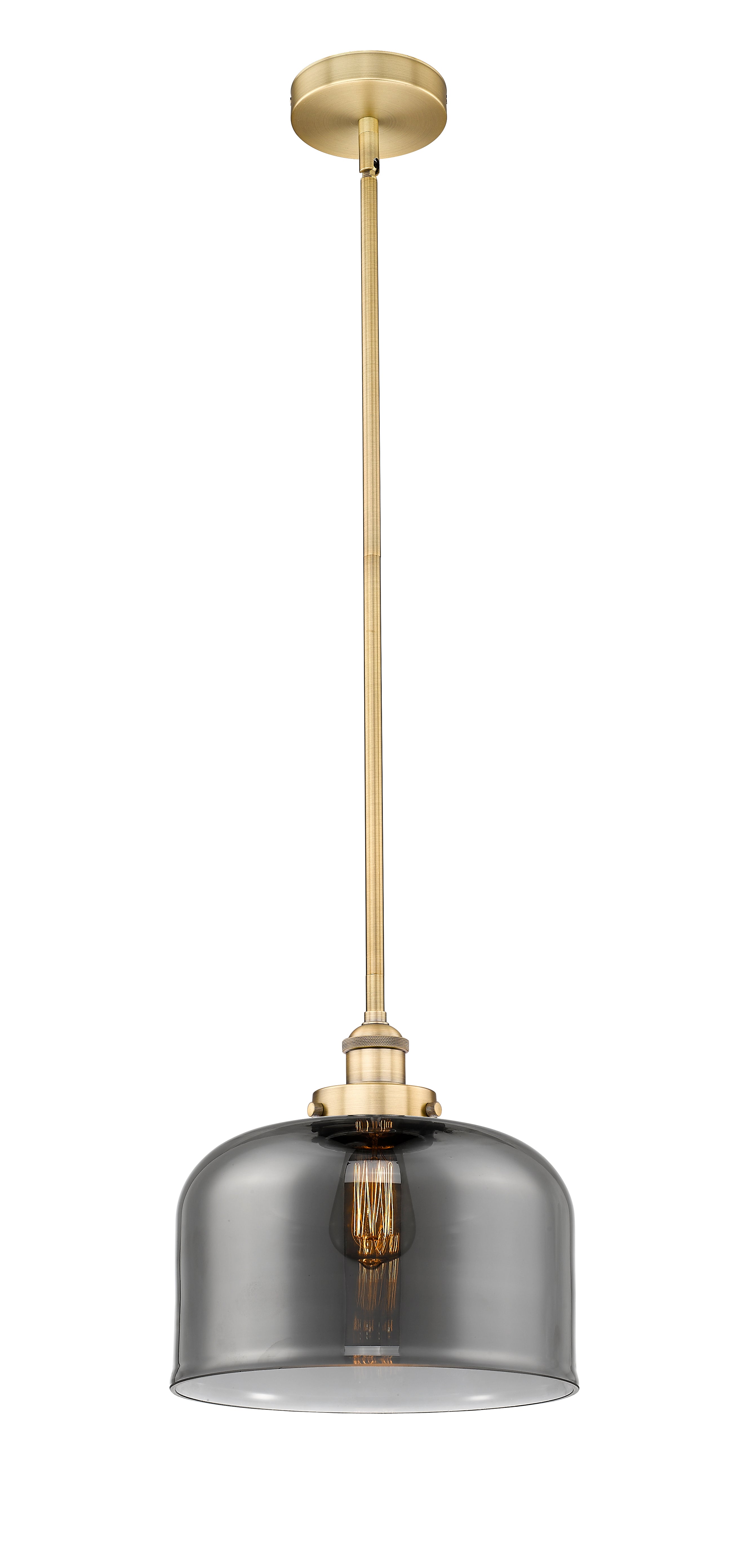 Edison Mini Pendant Antique Brass Finish