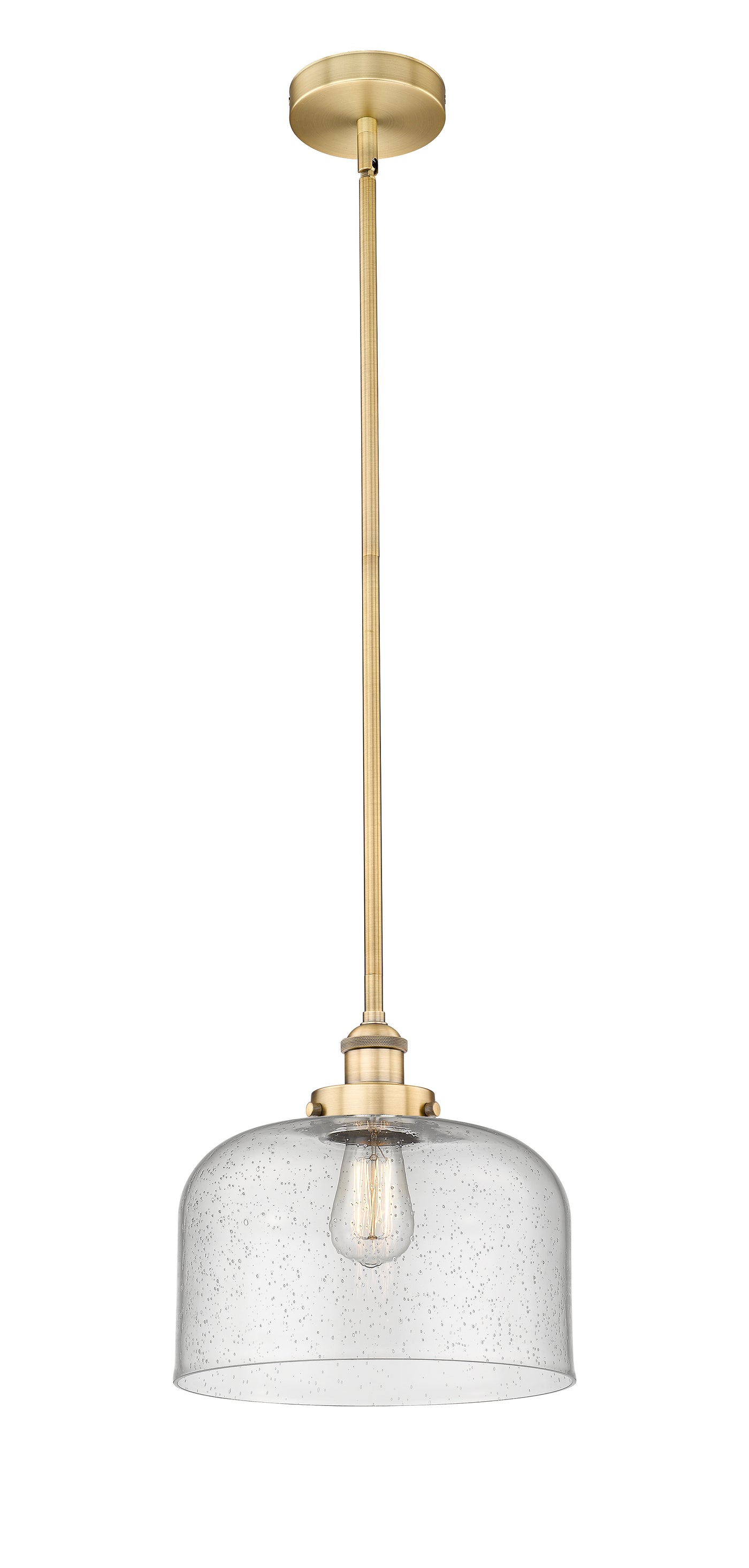 Edison Mini Pendant Antique Brass Finish