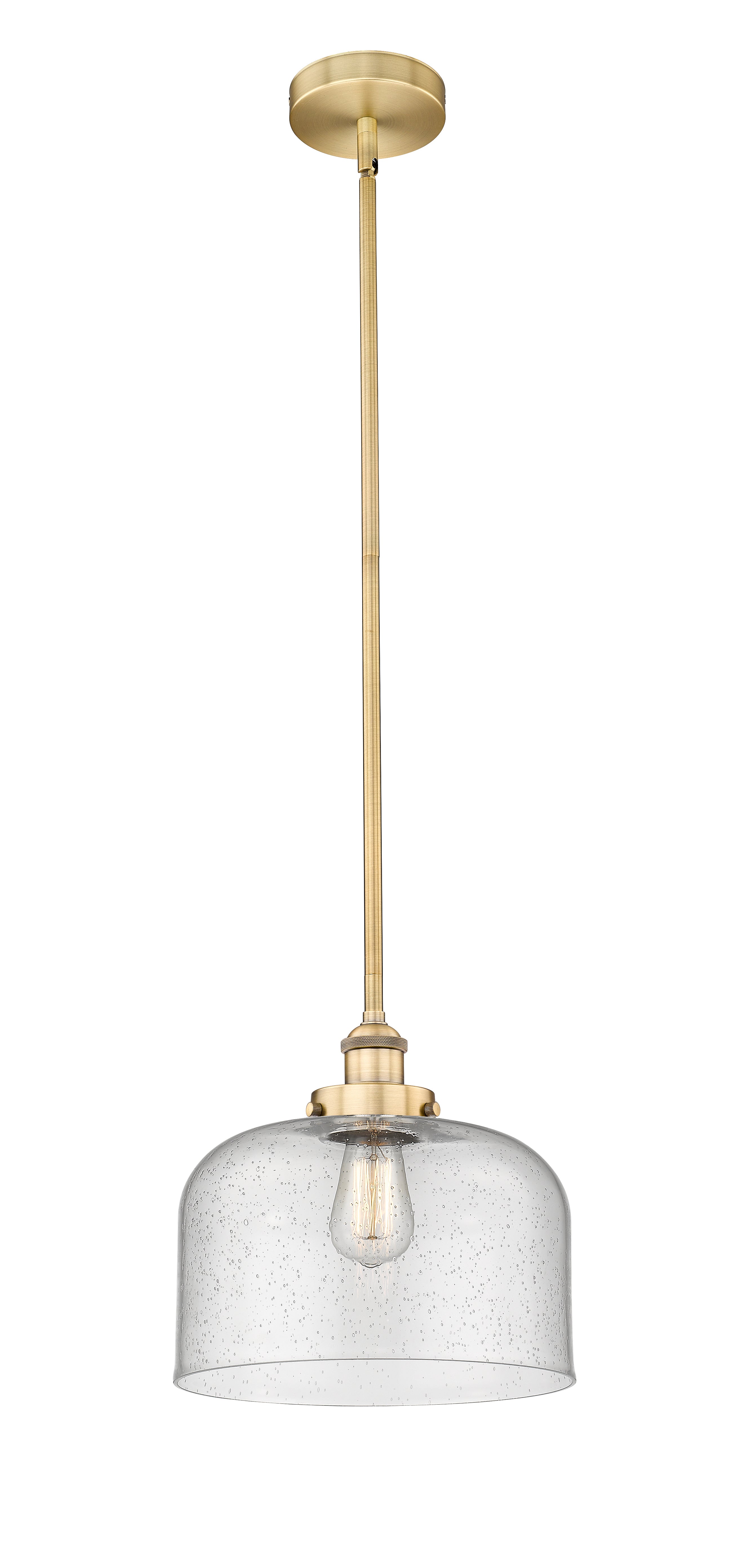 Edison Mini Pendant Antique Brass Finish