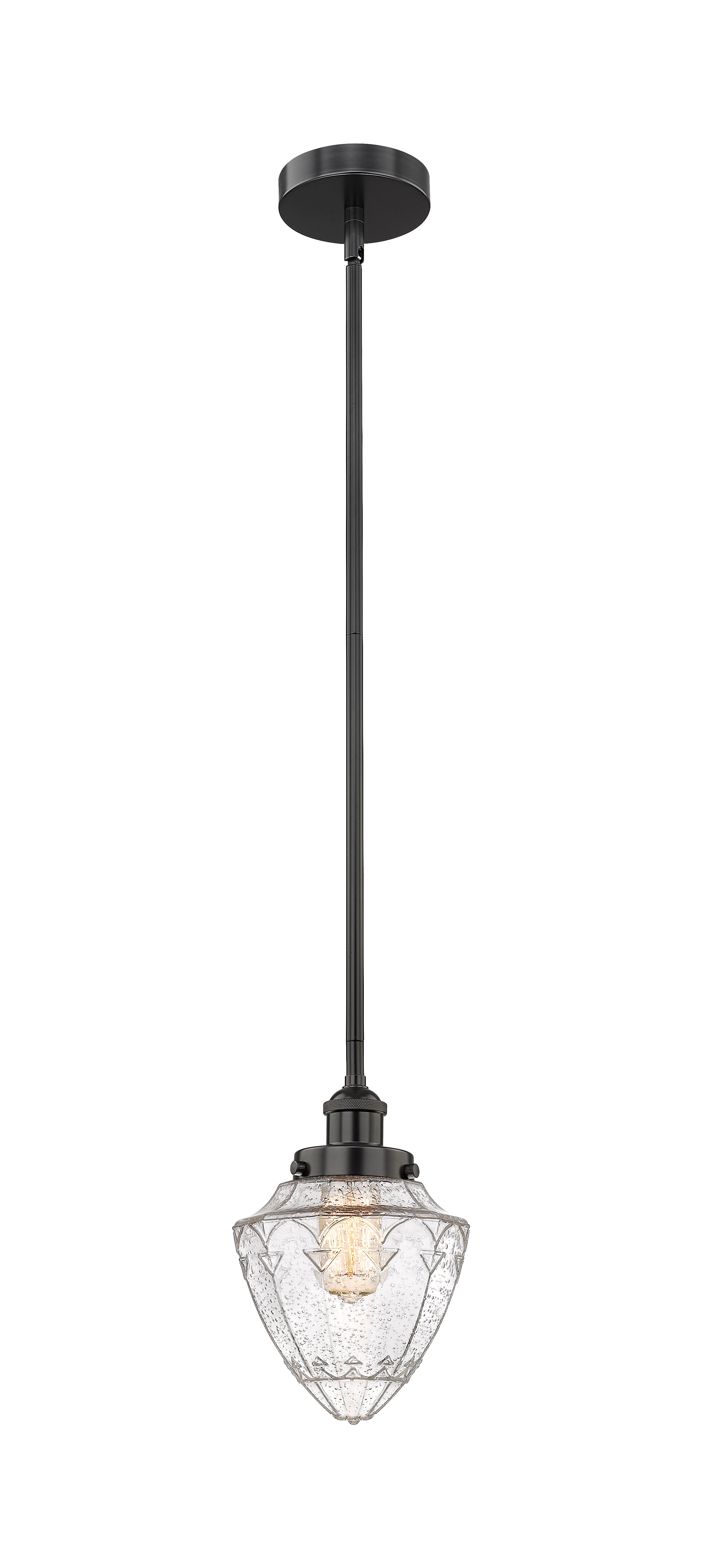 Edison Mini Pendant Black Antique Brass